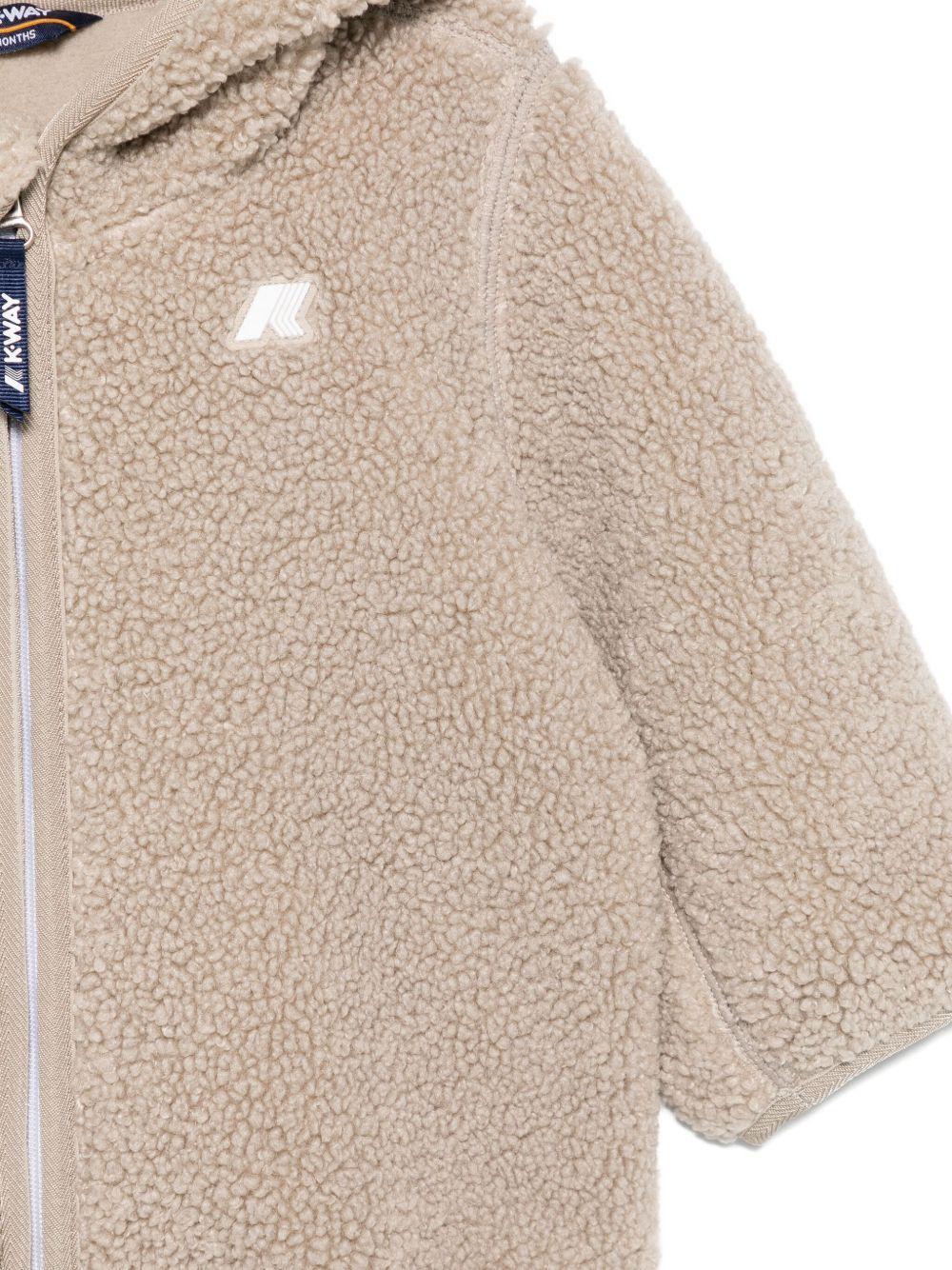 K-way giubbino neonato Janne Polar beige K41478W BB1 K-WAY