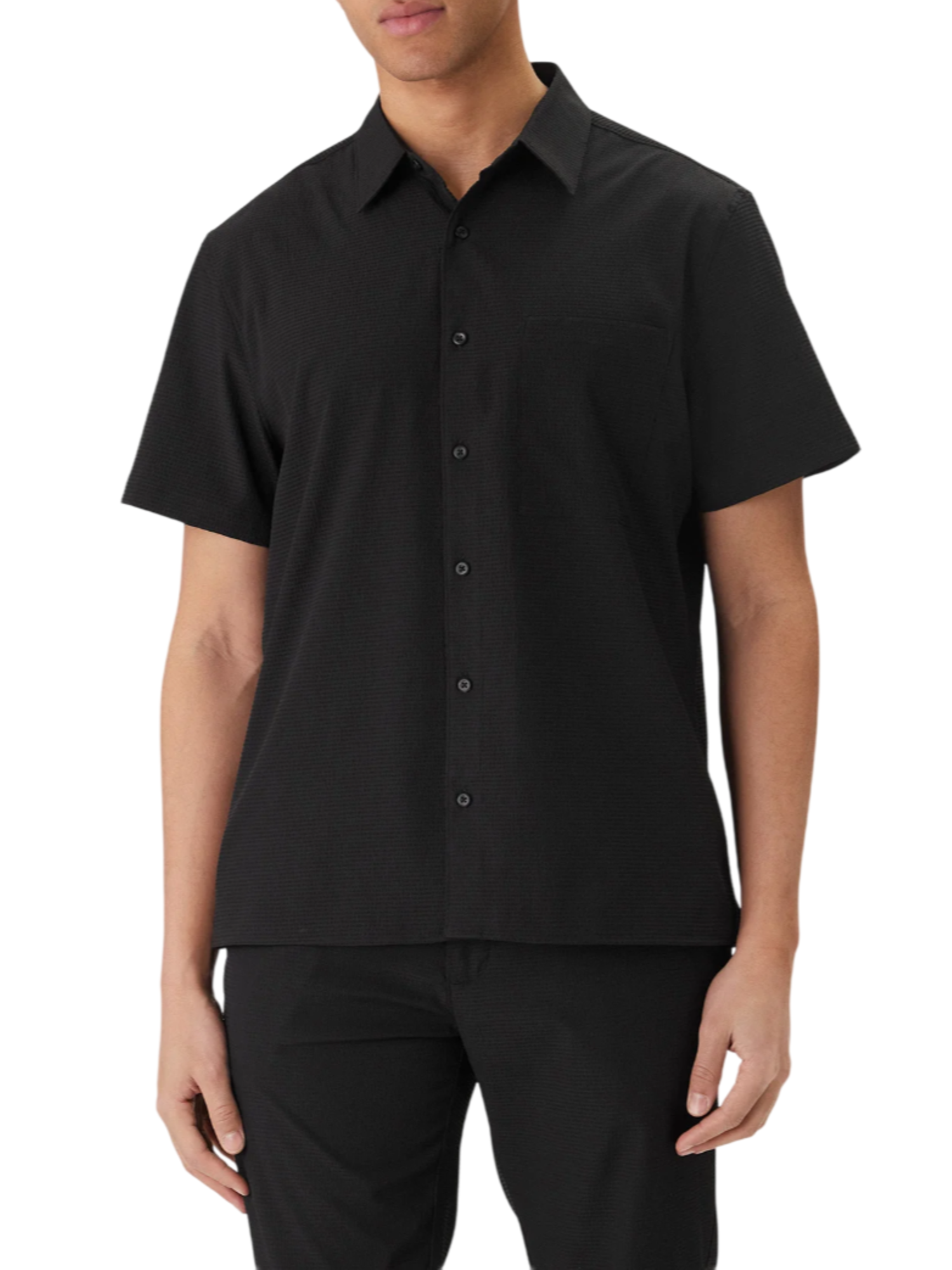 Calvin Klein camicia uomo manica corta nero LV04LF109G UB1 Calvin Klein