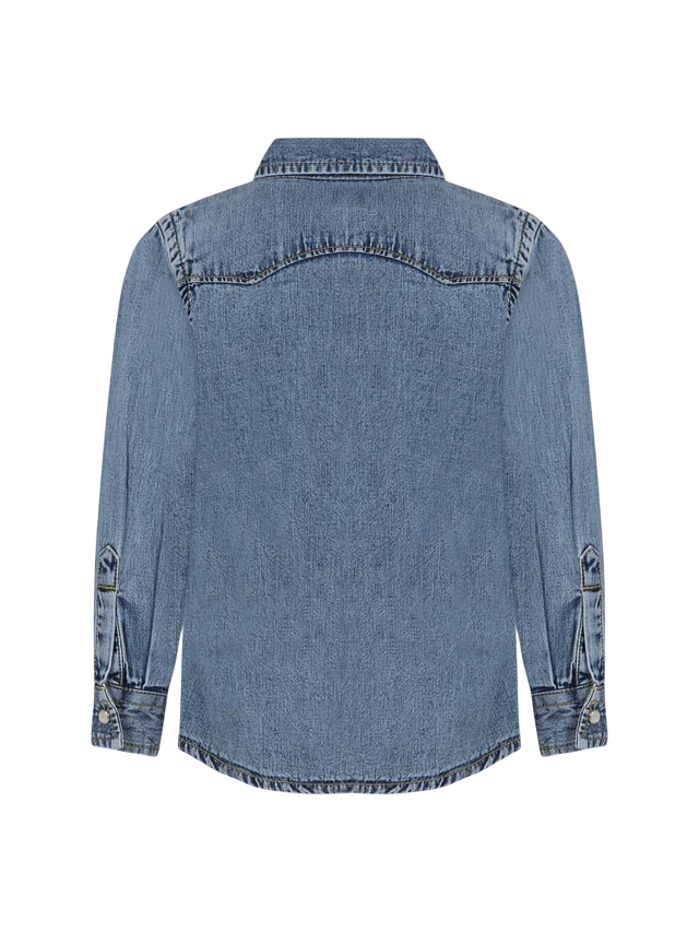 Diesel camicia in denim Ceko manica lunga lavaggio blu J00760-KXBNH K01 DIESEL