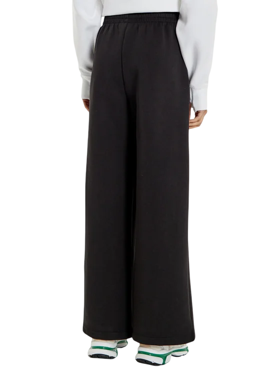 Lacoste pantaloni joggers gamba larga nero XF7374 031 LACOSTE