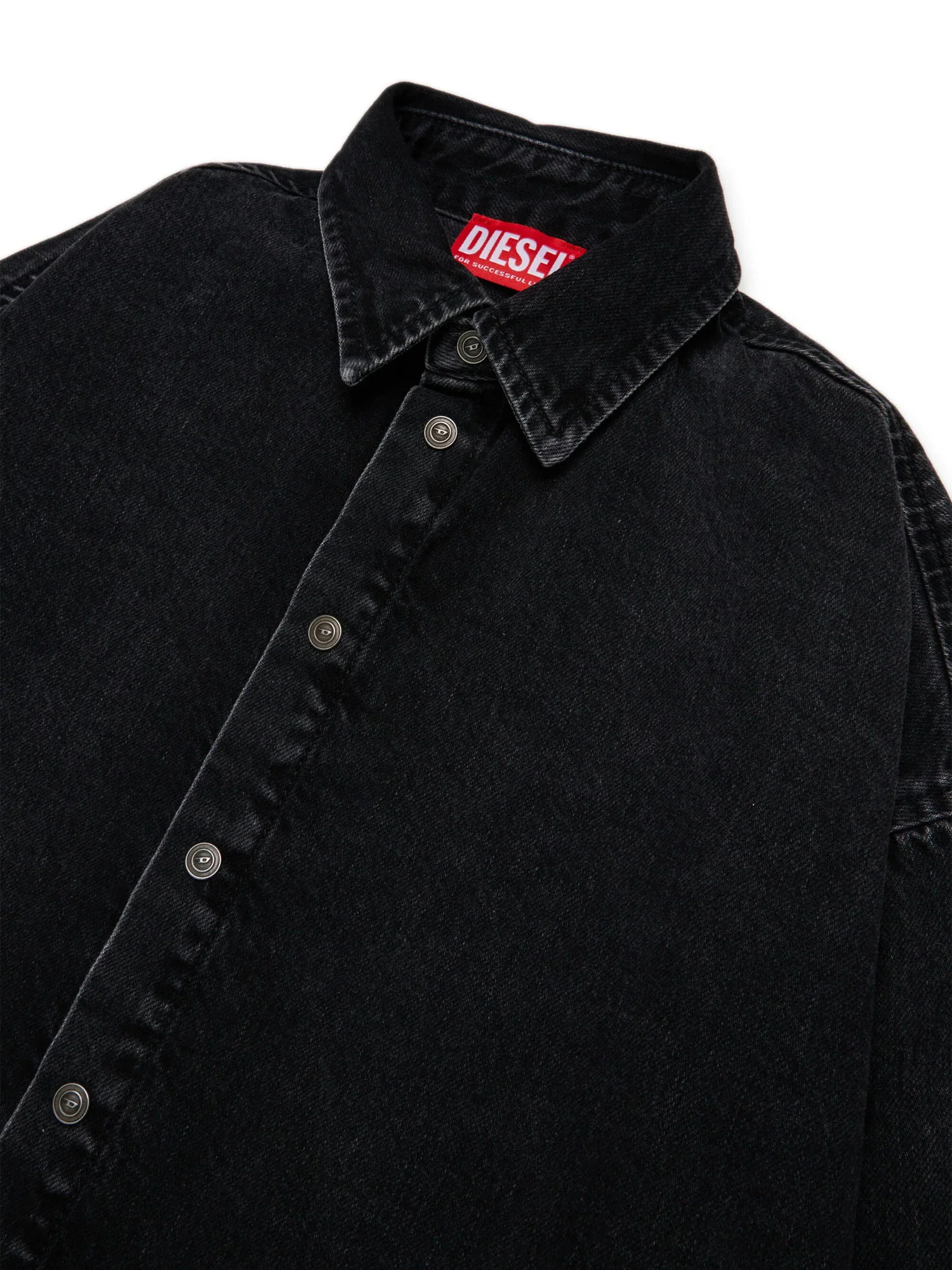 Diesel camicia Ckama in denim lavaggio nero J02307-KXBPT K02 DIESEL