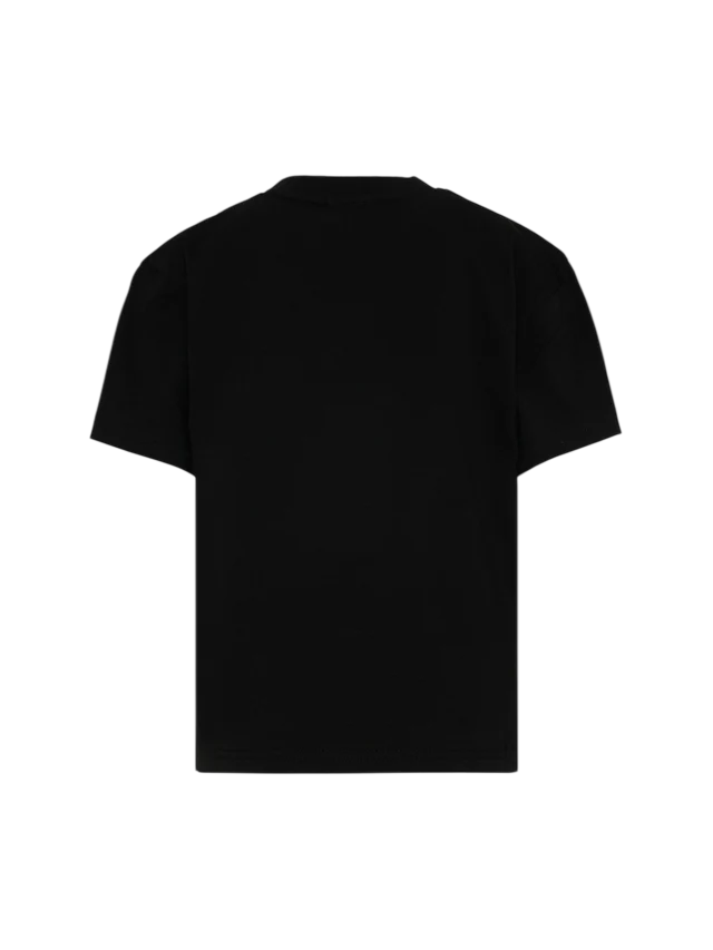 Boss T-shirt manica corta bambino patch logo nero J52897 NERO BOSS