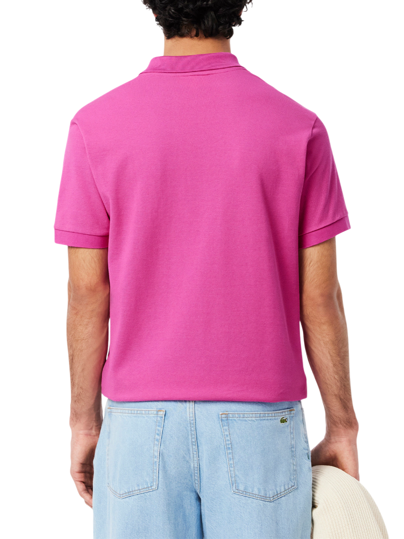 Lacoste polo manica corta 12.12 in piquè fucsia 1212 I1L LACOSTE