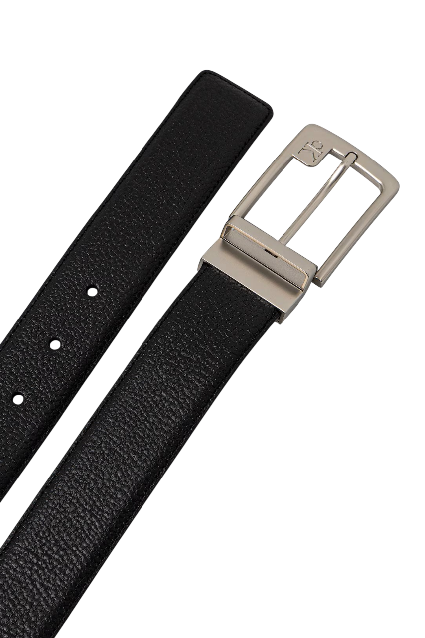 Calvin Klein cintura reversibile uomo in pelle nero marrone LV04D7057G R2F Calvin Klein Accessori