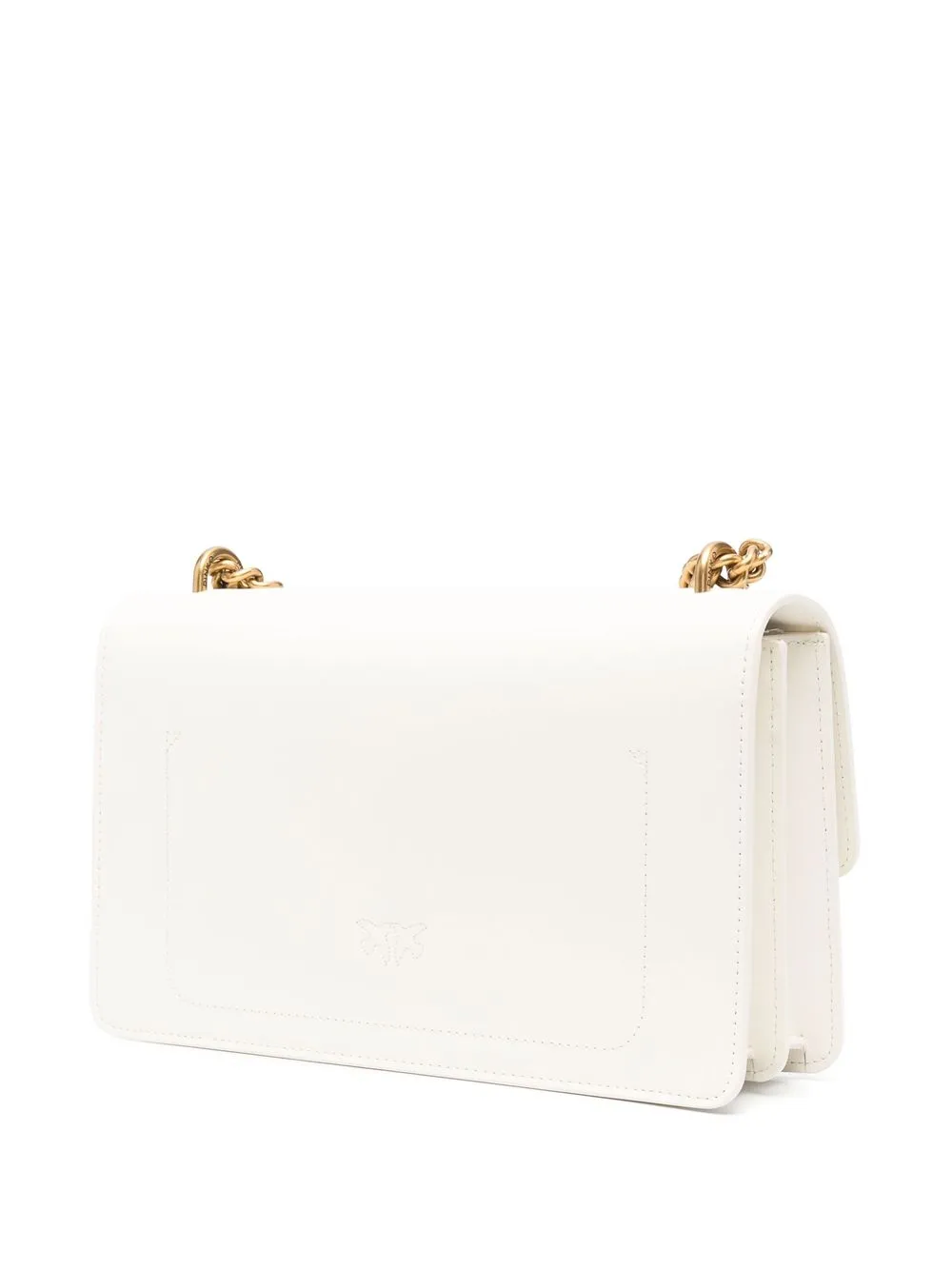 Pinko borsa Love Bag Classic One Simply in pelle bianco latte oro 100941-A0F1 Z14Q PINKO