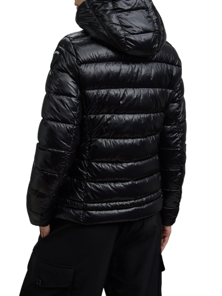 Blauer piumino donna Caroll in nylon trapuntato nero 25WBLDC02072-006648 999EI BLAUER