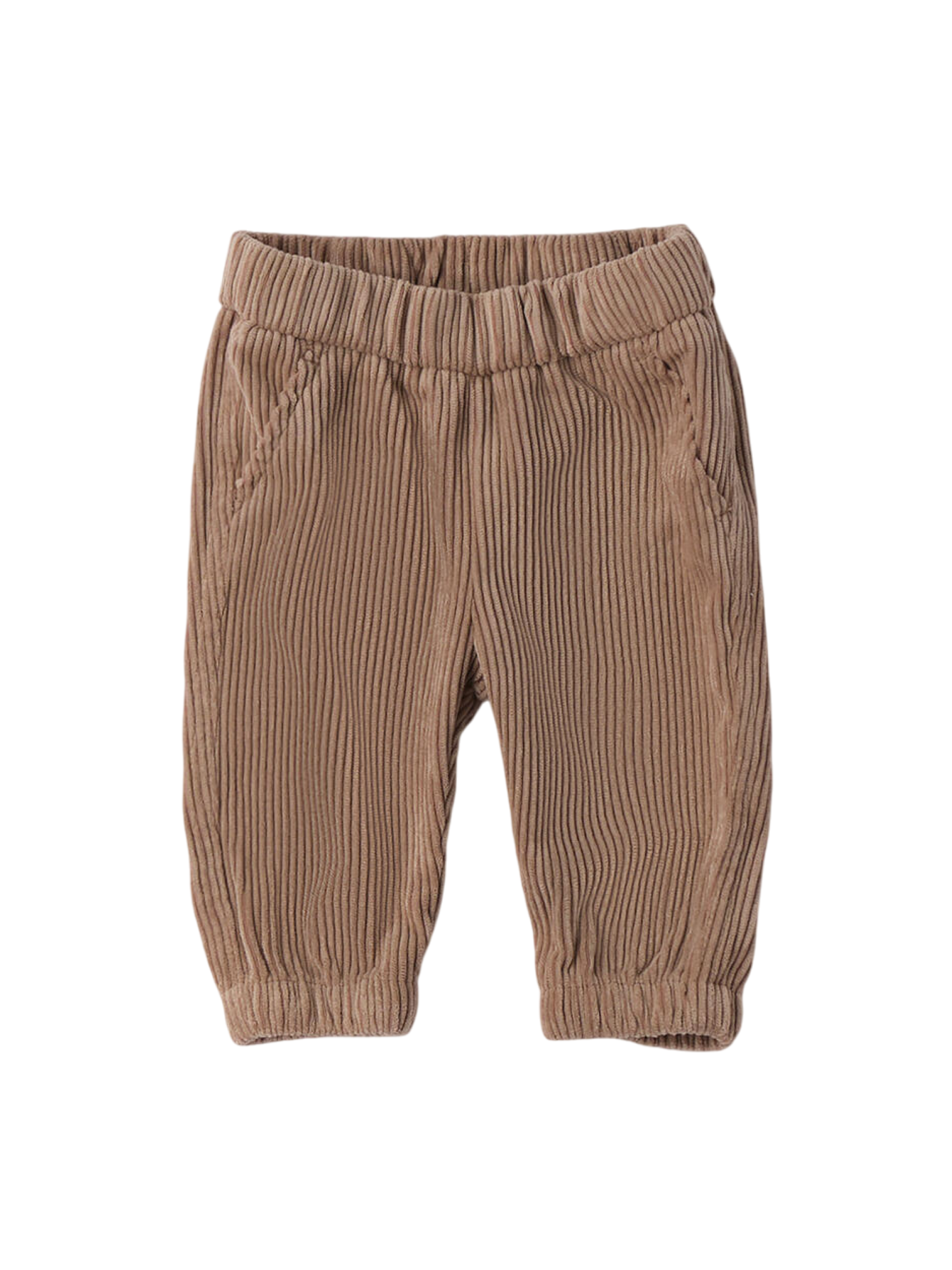 iDo pantaloni neonato con polsini tortora 4F072 0928 iDO