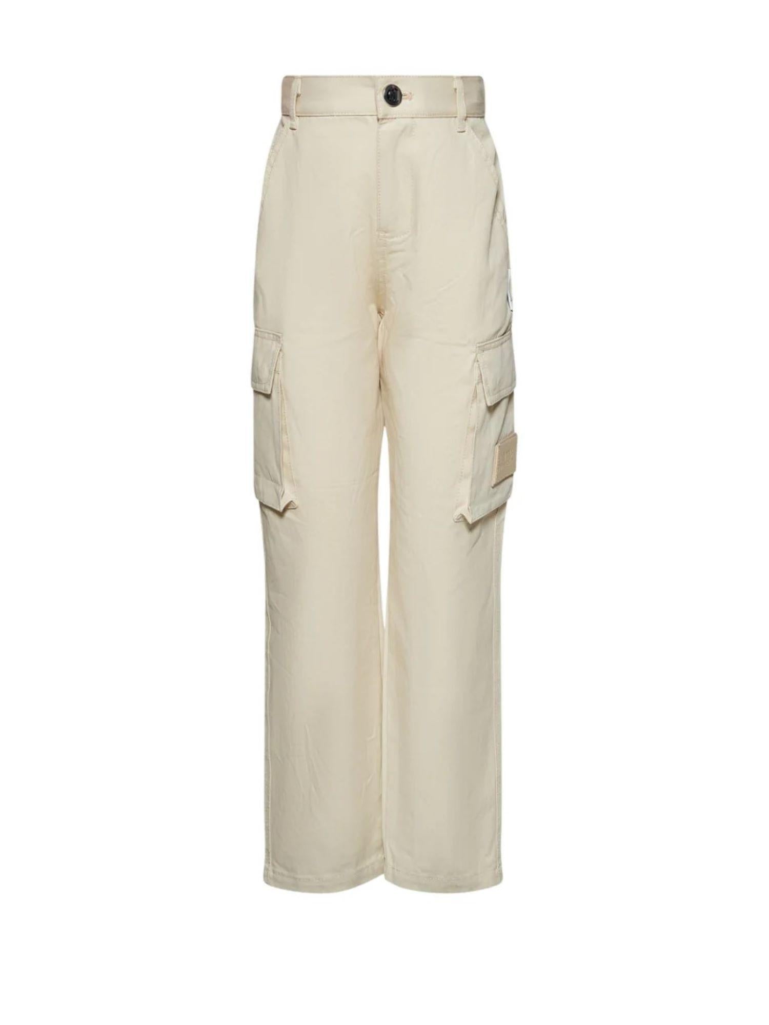 Just Cavalli pantaloni bambino Parix con tasconi beige JBP26112PA BEIGE CASTEL WALL JUST CAVALLI