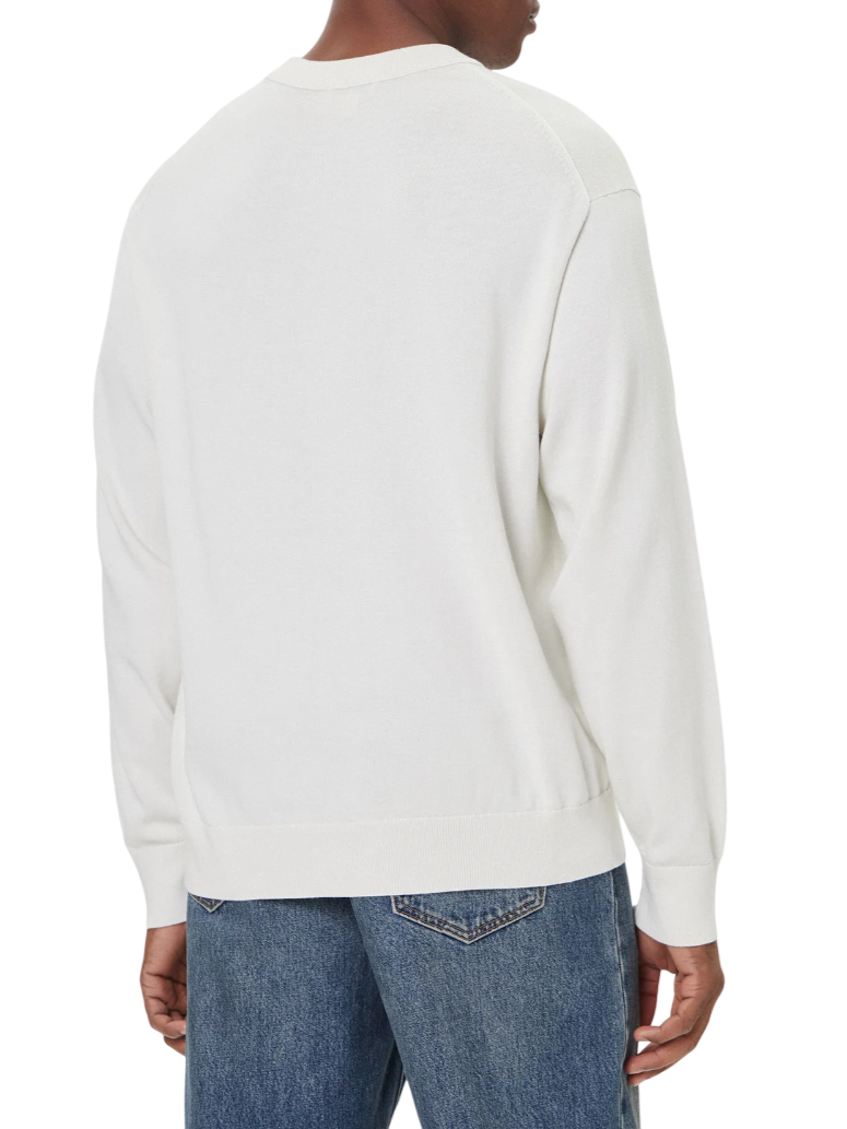 Calvin Klein Jeans maglia uomo con logo monogram panna LV04RC309G YAS Calvin Klein Jeans