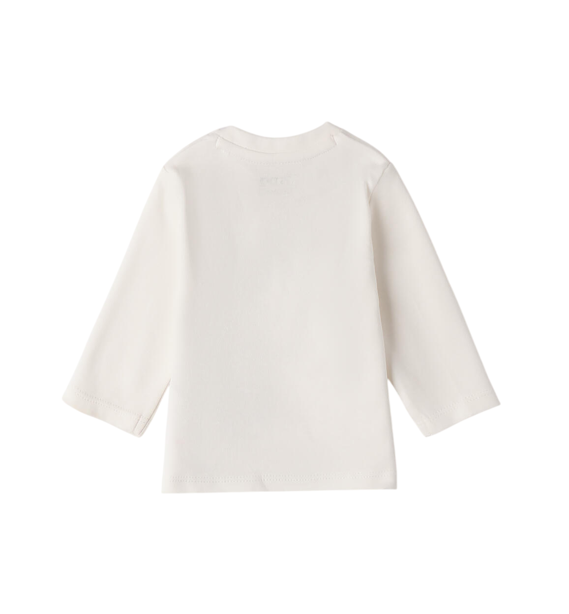 iDo T-shirt manica lunga neonato bianco 4F043 0112-G2 iDO