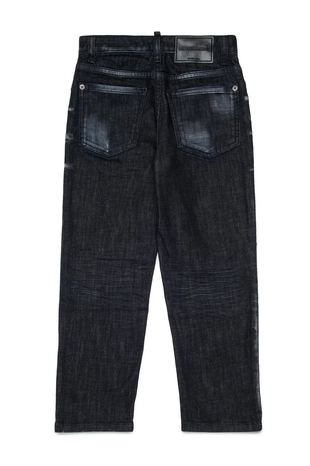 Dsquared2 jeans bambino slim lavaggio nero DQ2241-D0ABS DQ02 DSQUARED2