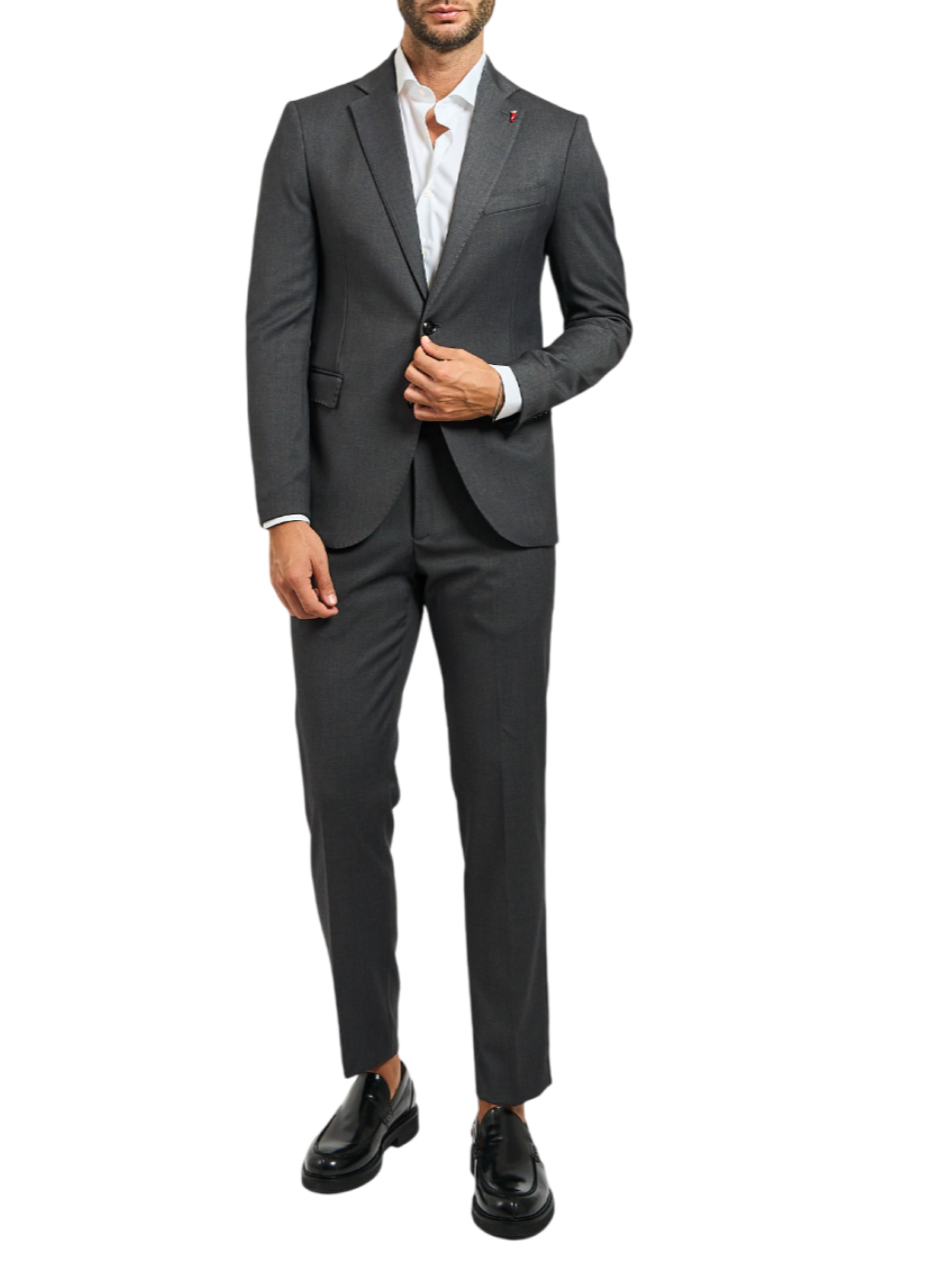 Mulish abito uomo monopetto grigio TEXAS-AB7200 ANTRACITE MULISH