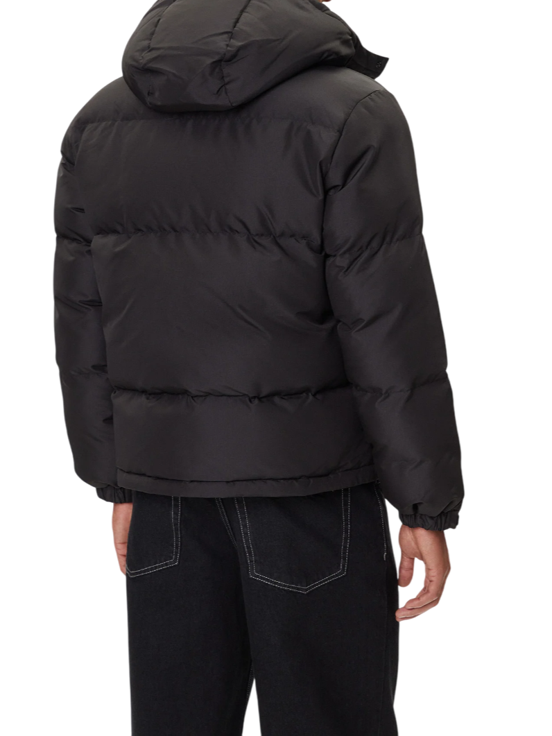 Karl Lagerfeld Jeans piumino uomo con cappuccio nero A3M15033 999 KARL LAGERFELD