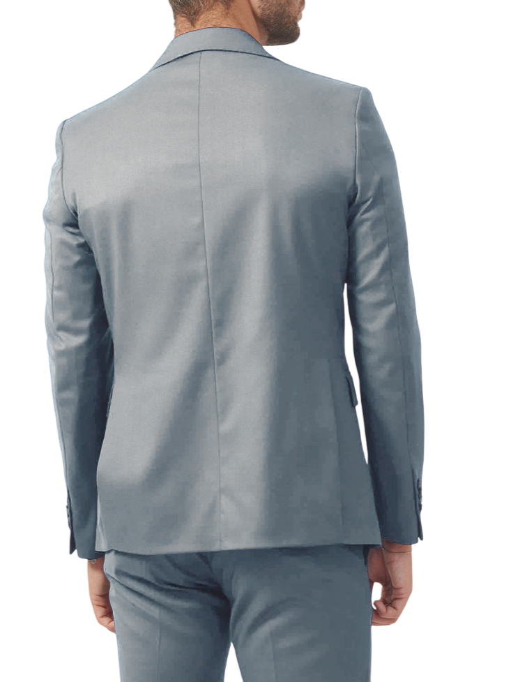 Mulish abito elegante uomo giacca e pantaloni grigio ZEUS-AB7200 GRIGIO CHIARO MULISH