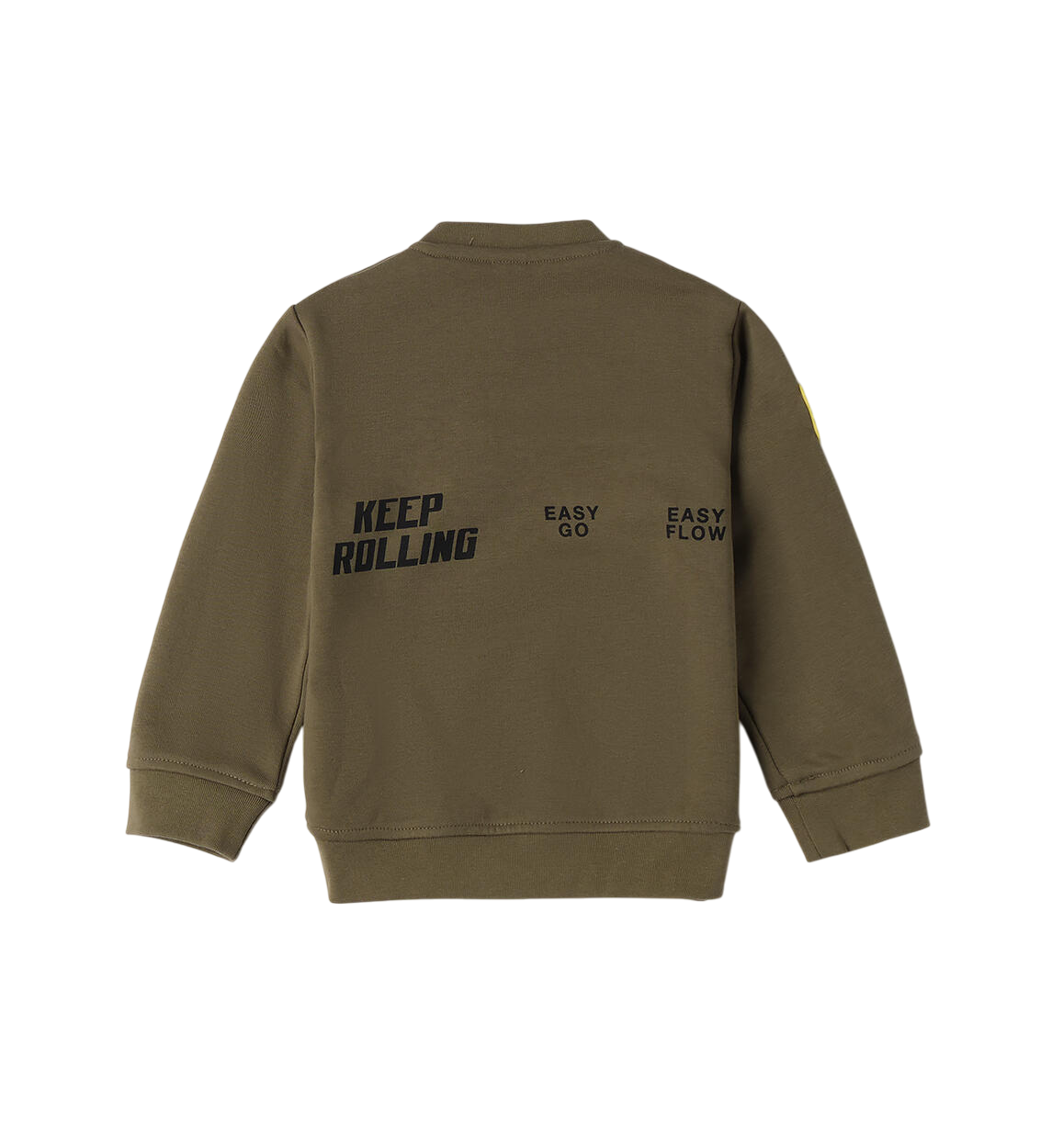 iDo felpa bambino con taschino verde militare 4F237 4951 iDO