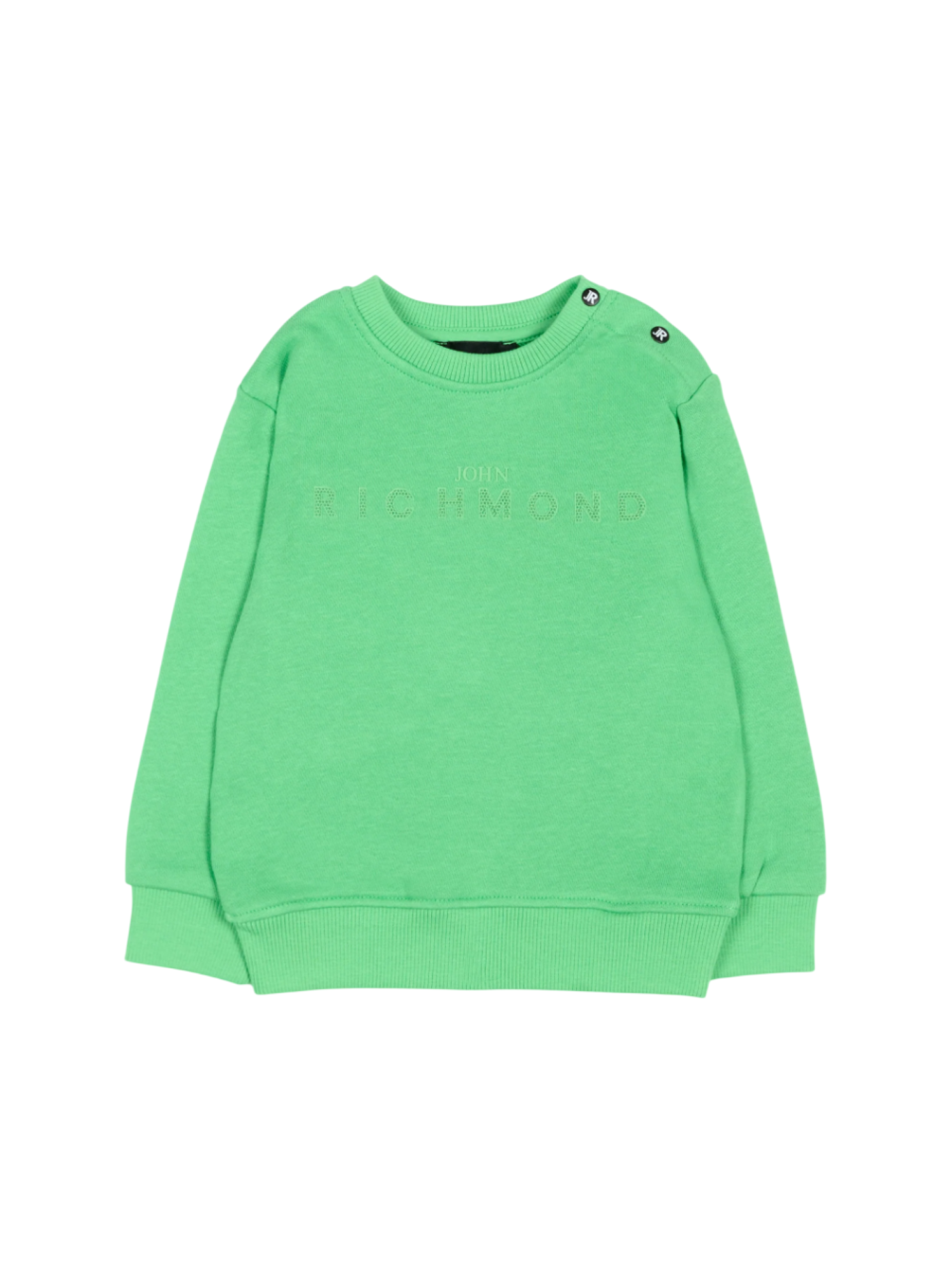 John Richmond felpa neonato con logo verde RIP26001FE GREEN VIBRANT John RICHMOND