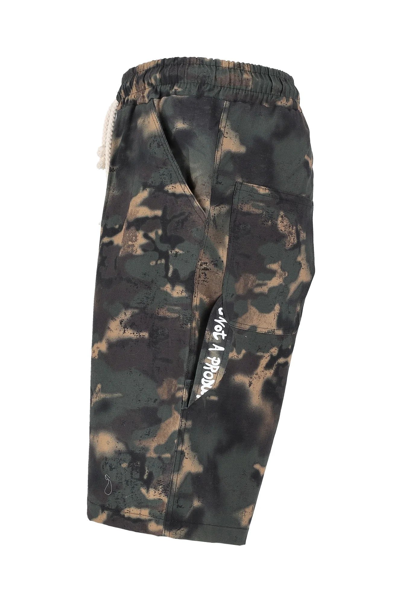 Disclaimer bermuda uomo in fantasia camouflage verde beige 55478 MIMETIC DISCLAIMER