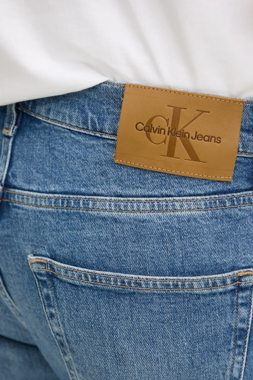 Calvin Klein Jeans jeans Dad gamba slim lavaggio blu J30J327175 1A4 Calvin Klein Jeans