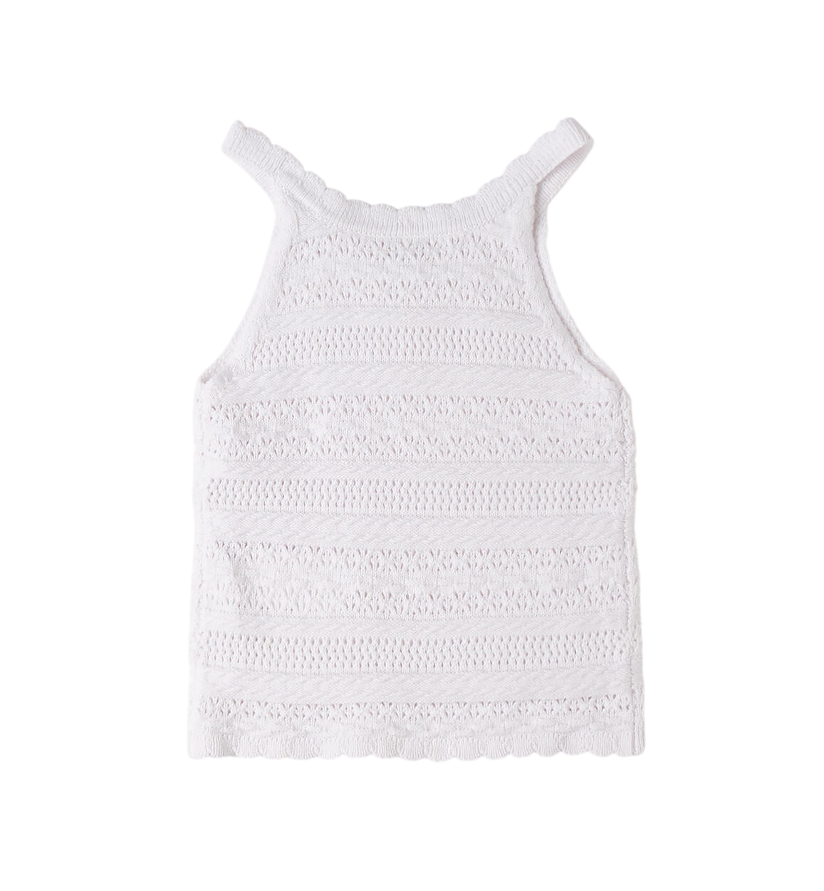 iDo top macramè bambina bianco 4G686 0113 iDO