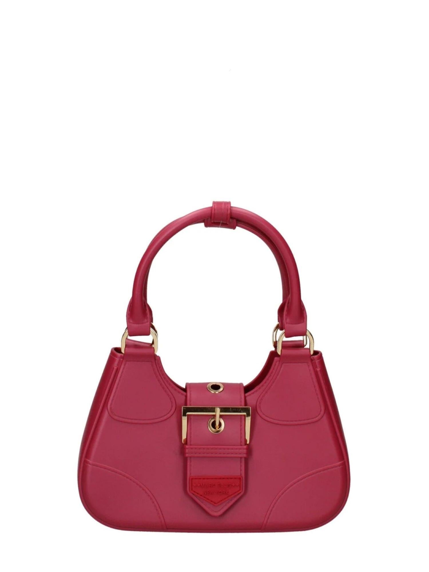 Marc Ellis borsa a mano Flat Circle rosso oro FLAT CIRCLE 25 RED DAHLIA-LIGHT GOLD MARC ELLIS