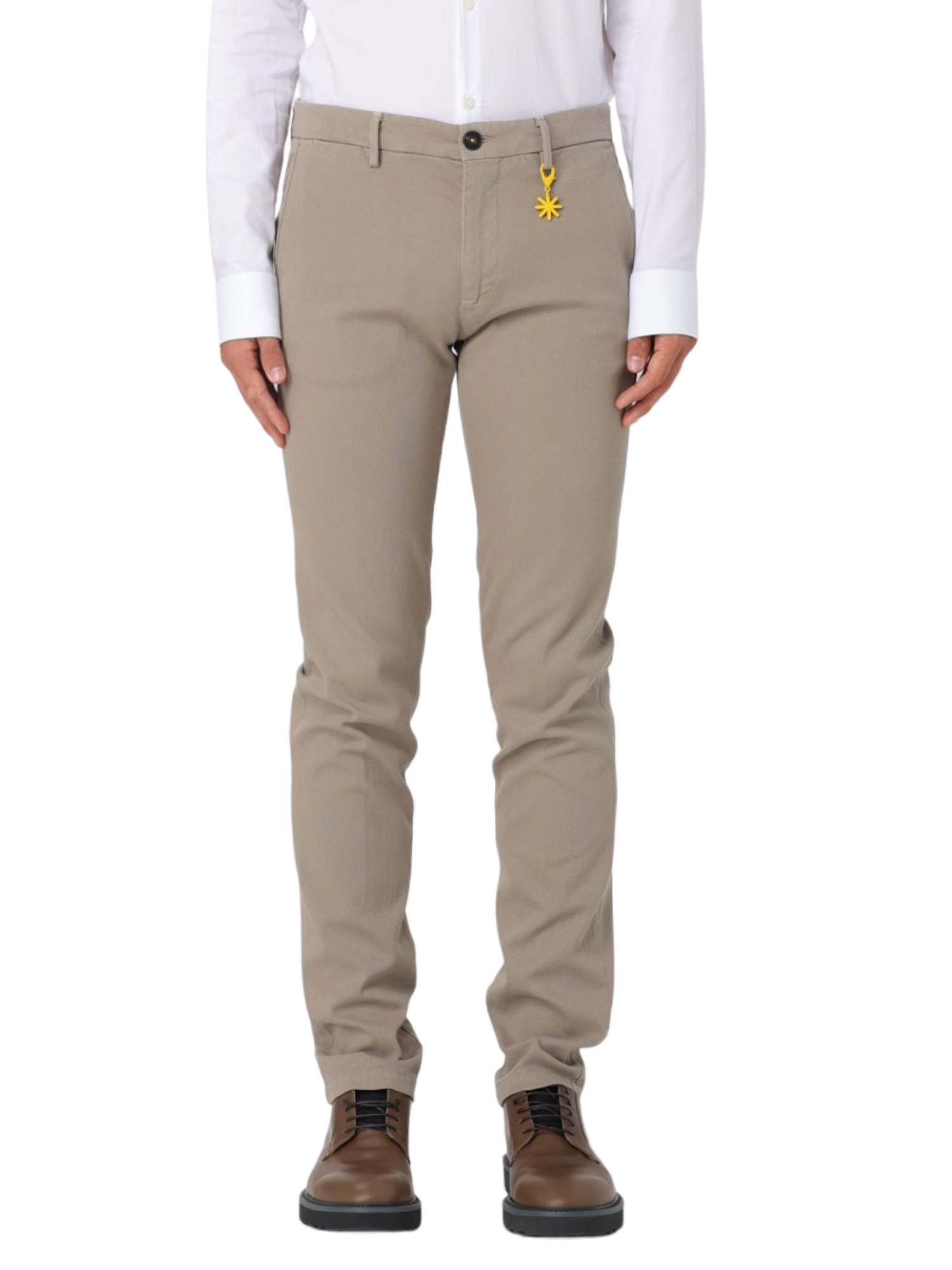 Manuel Ritz pantaloni chino stretch beige 3732P1408TC-243592 23 MANUEL RITZ