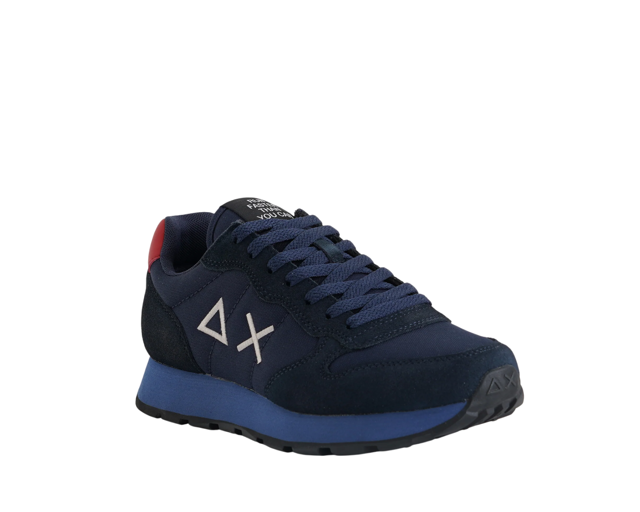 Sun68 sneakers uomo Tom Solid blu Z45101 NAVY BLUE-BORDEAUX SUN68