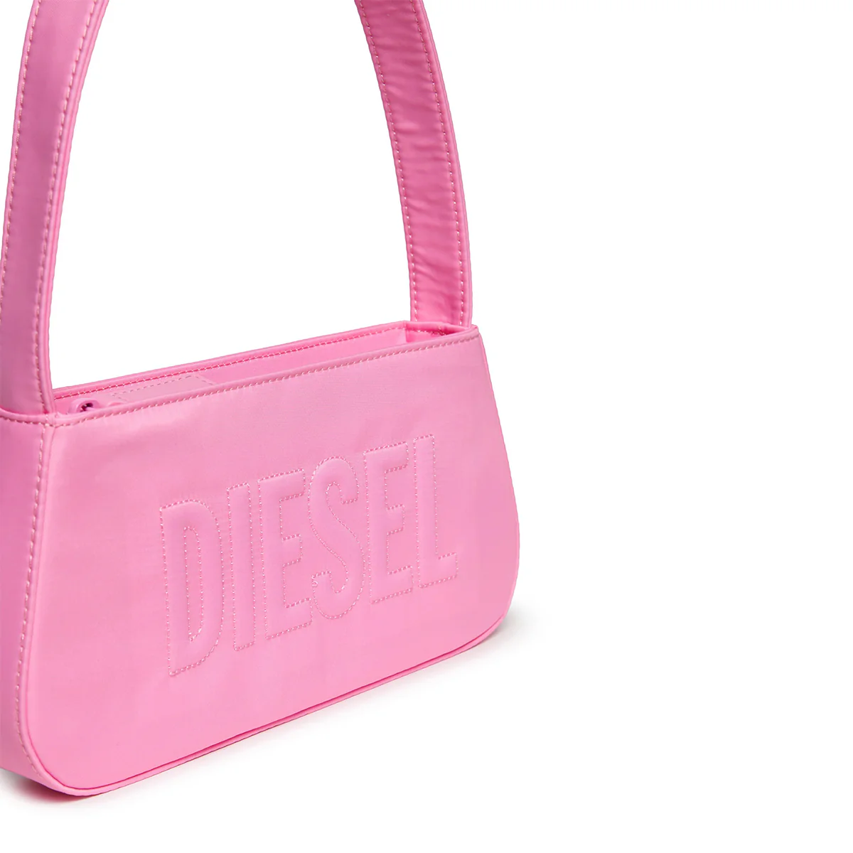 Diesel borsa a spalla Wdelia con logo rosa J02521-KXBEW K399 DIESEL