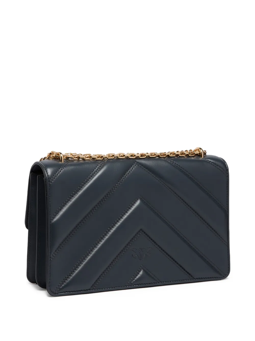 Pinko borsa Love One Classic tripla catena grigio asfalto 106294-A26Z I47Y PINKO