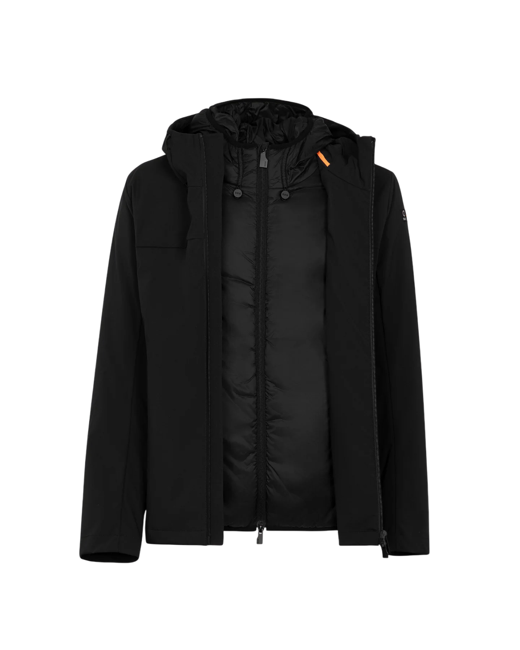 Suns giubbino imbottito Berlino double nero GBS63001U BLACK-BLACK SUNS