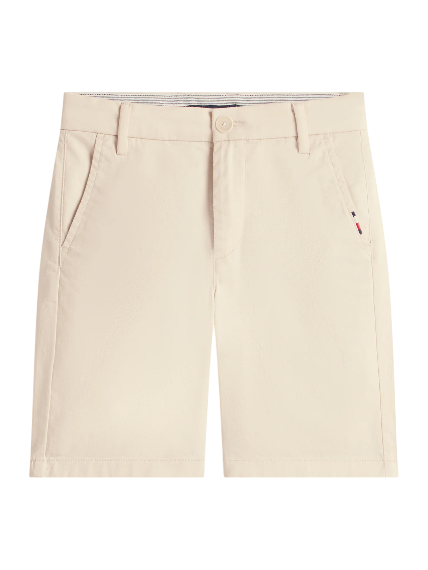Tommy Hilfiger bermuda bambino in cotone beige KB0KB09641 ACI Tommy Hilfiger