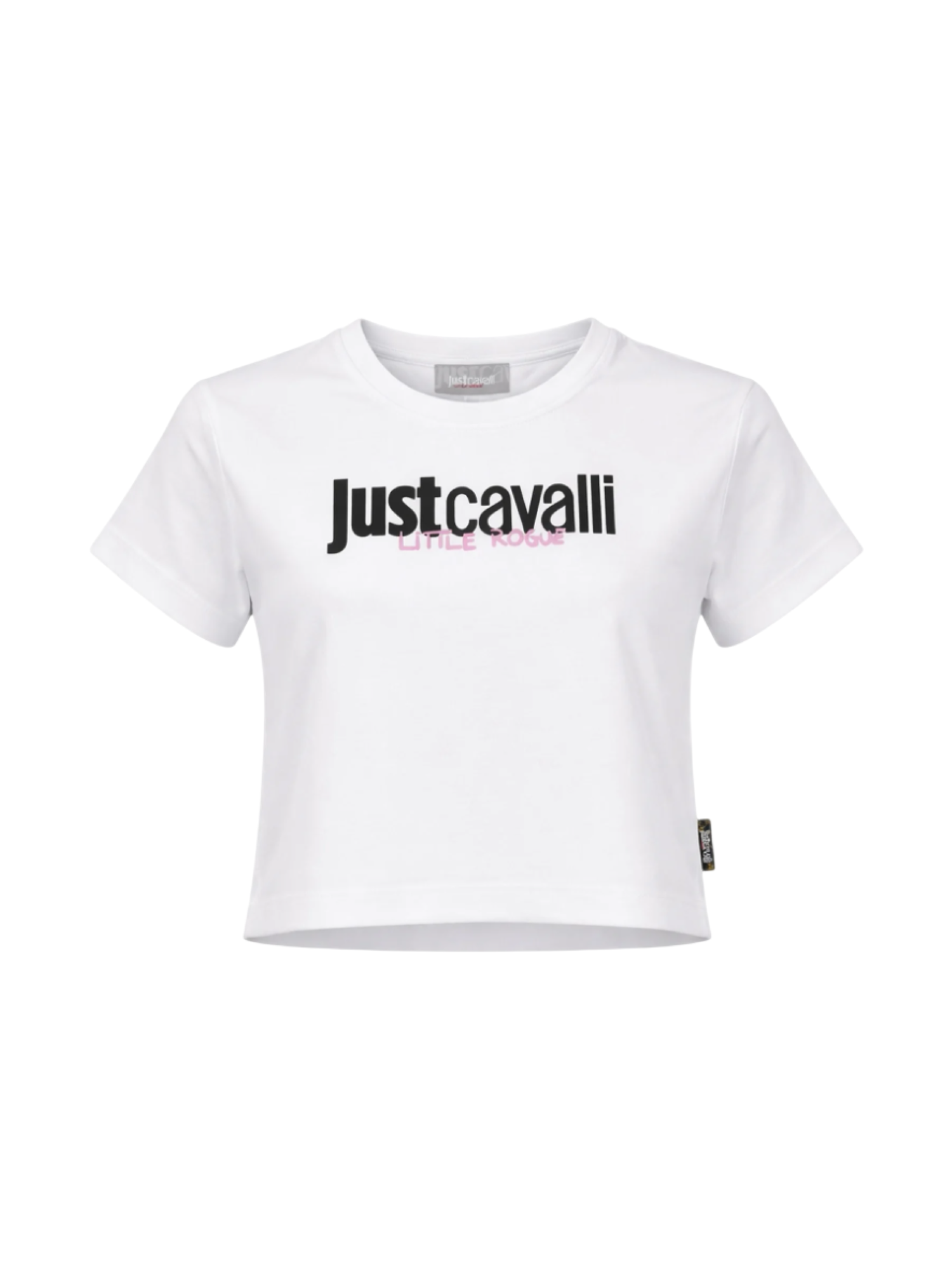 Just Cavalli T-shirt bambina manica corta con logo bianco JGP26041TS WHITE JUST CAVALLI