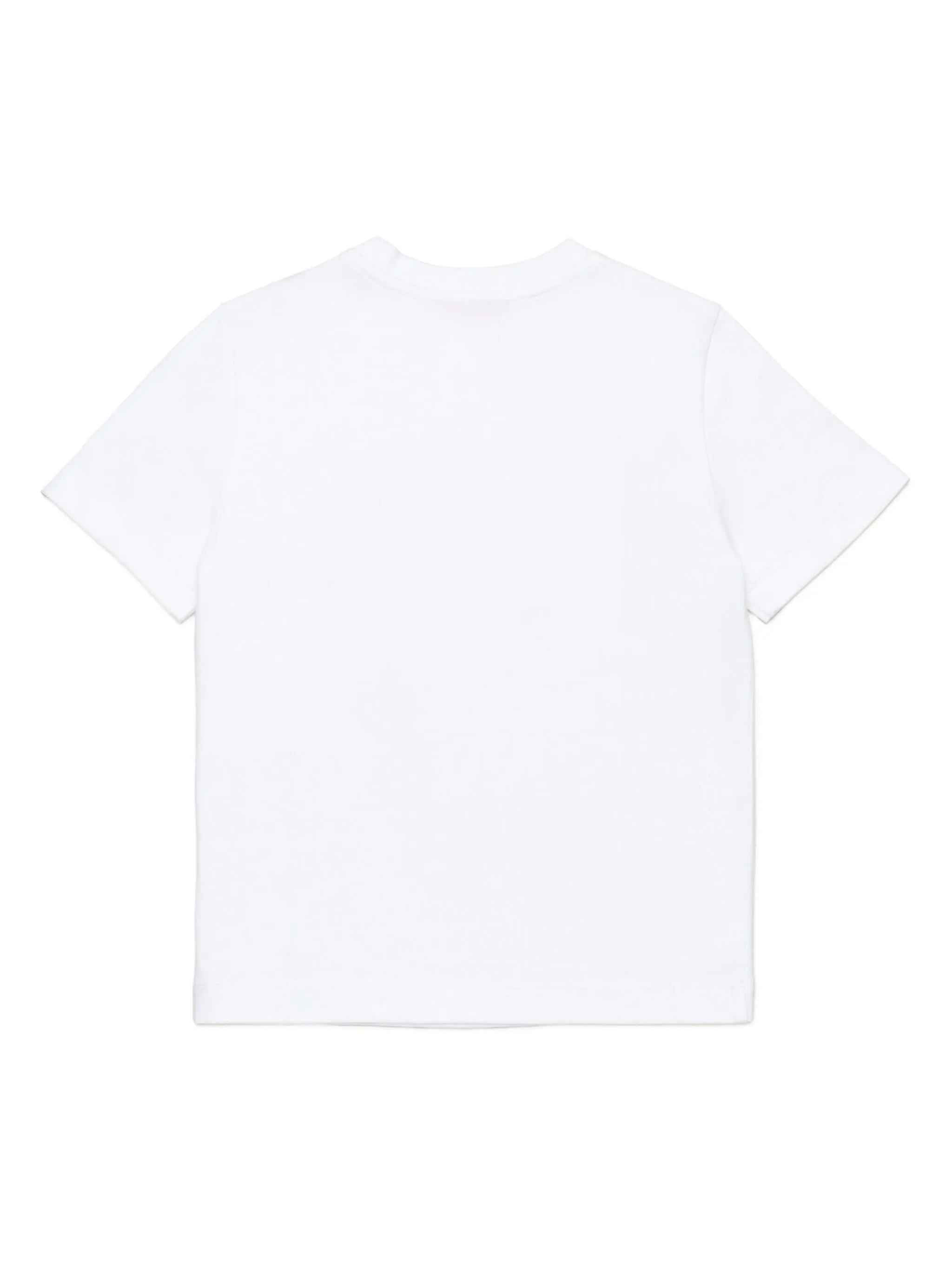 Diesel T-shirt maniche corte con stampa logo in cotone bianco J02233-0CATM K100 DIESEL