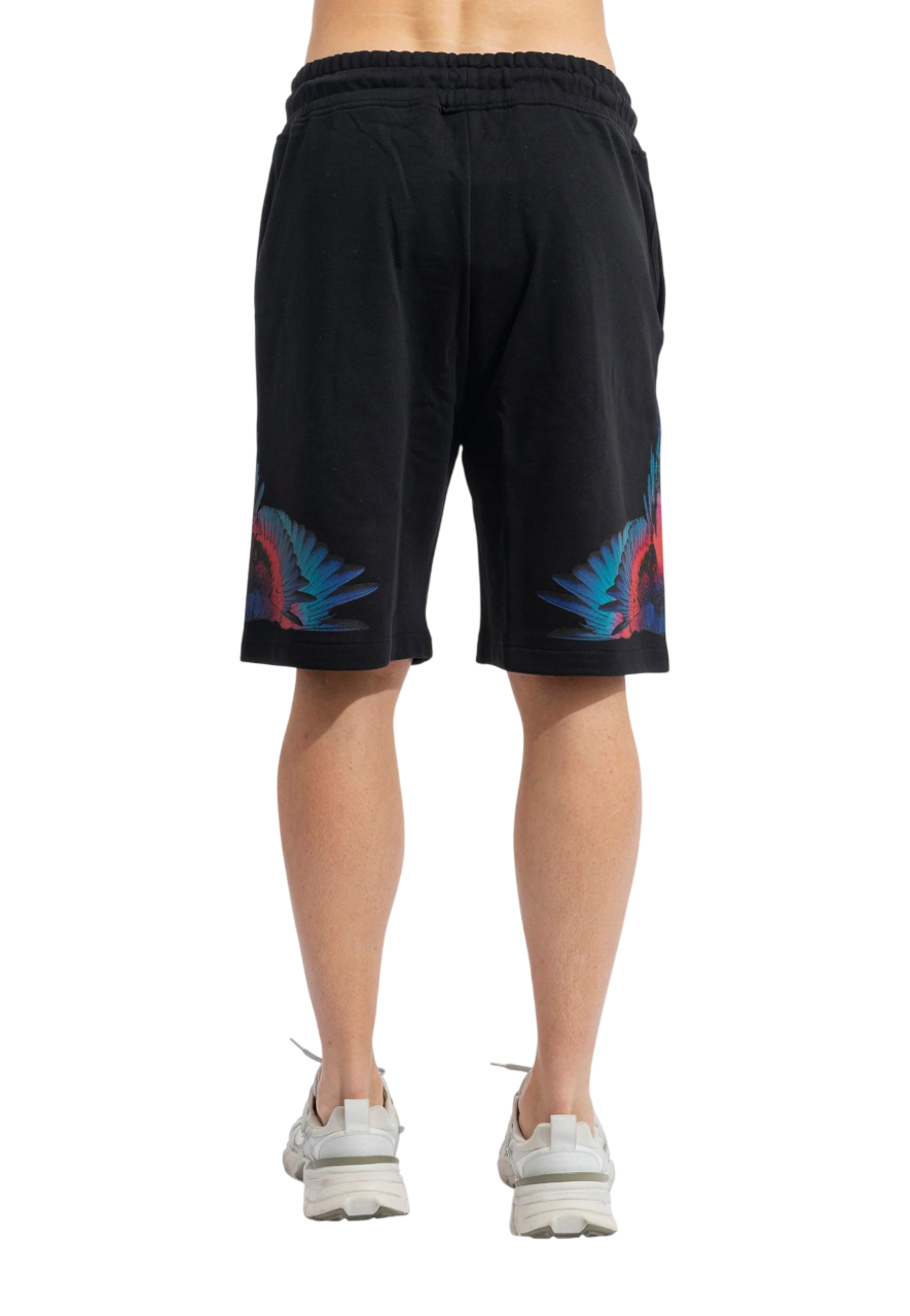 County of Milan bermuda uomo con stampa iconica nero CMMABE027 110 COUNTY OF MILAN