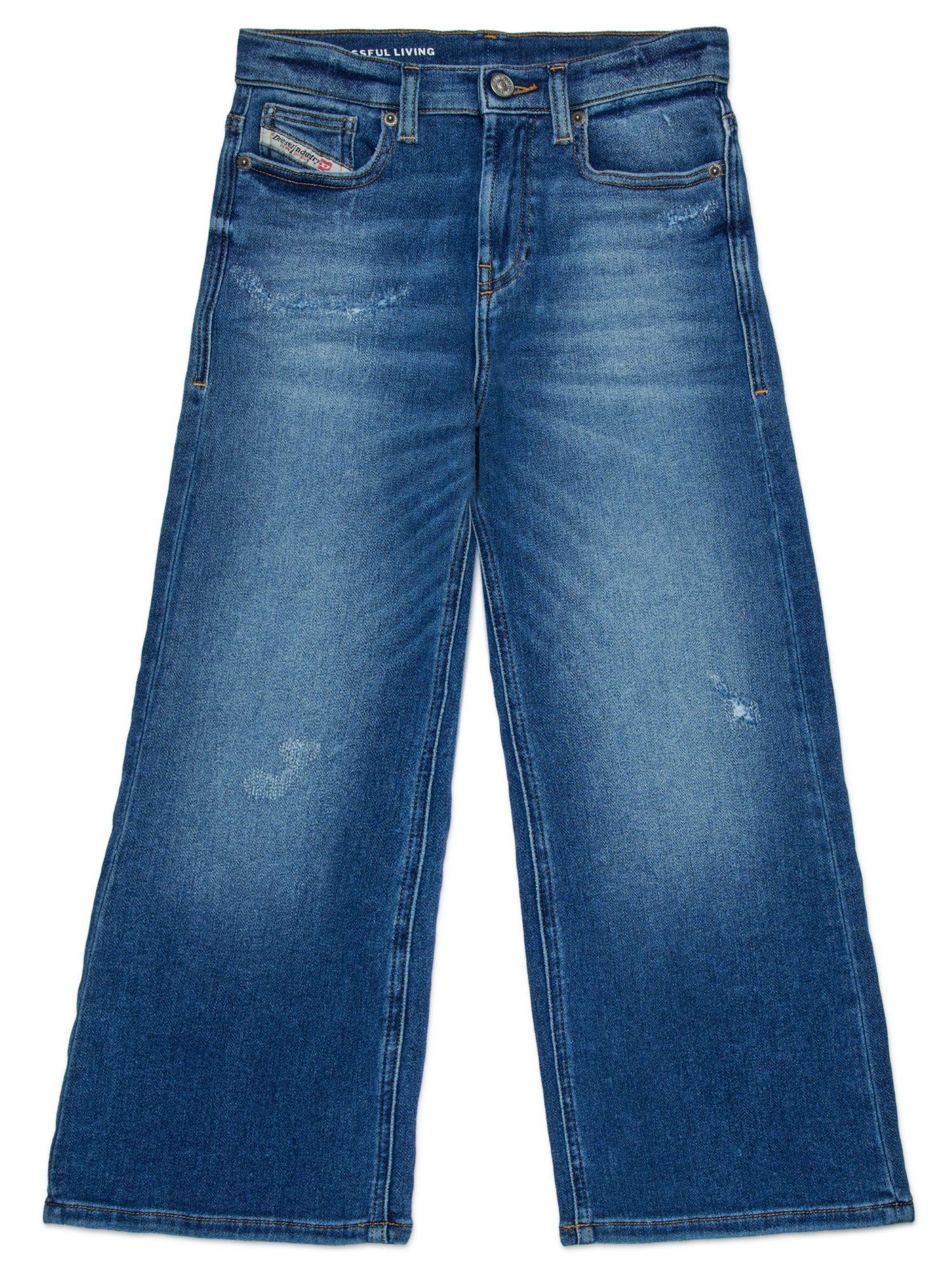 Diesel jeans bambina a palazzo D Argix lavaggio blu J02323-KXBQF K01 DIESEL