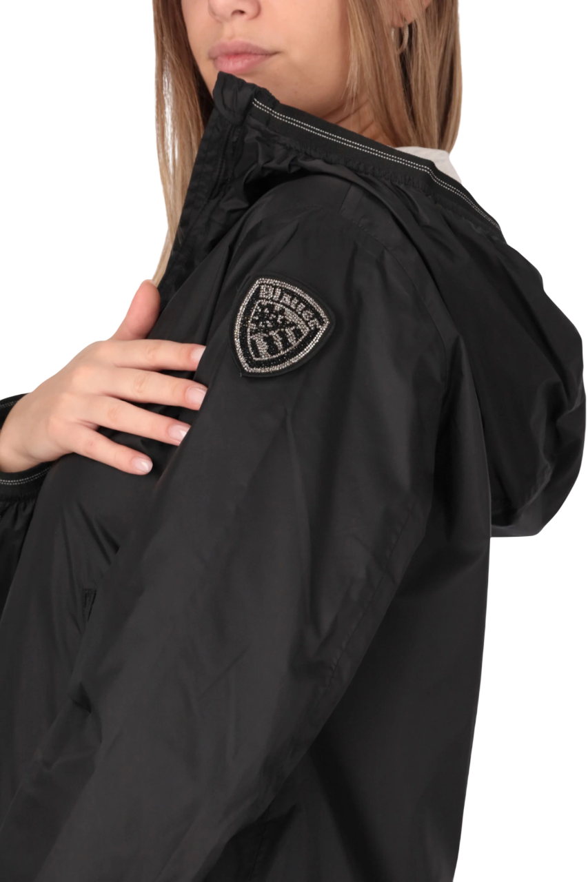 Blauer giubbino donna con cappuccio Anawan nero 26SBLDC11099-007462 999 BLAUER