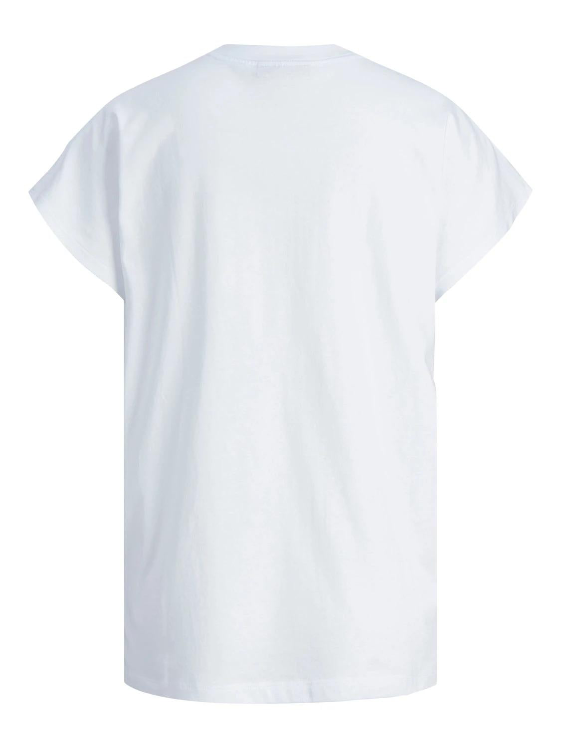 JJXX T-shirt Donna BIANCO 12200190 BRIGHT WHITE JJXX