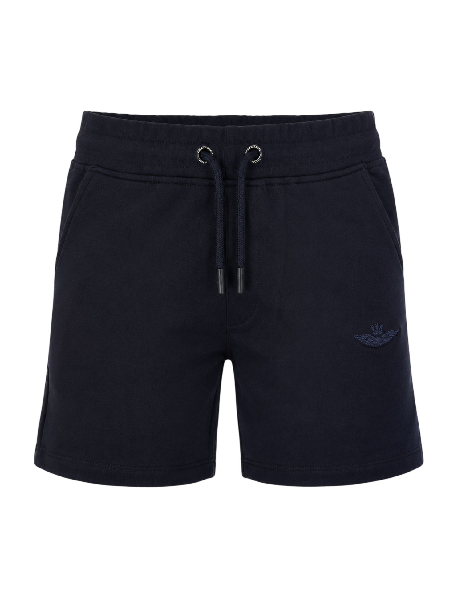 Aeronautica Militare bermuda bambino con logo ricamato blu 261BE0016A BLU AERONAUTICA MILITARE