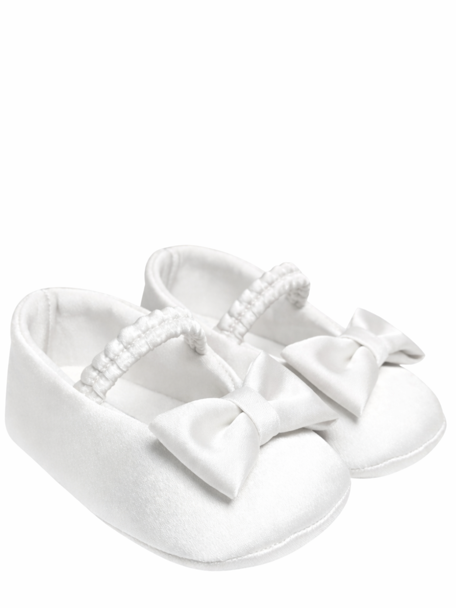 Colori Chiari ballerine satin con fiocco bianco latte FN958511-4844 15 COLORICHIARI