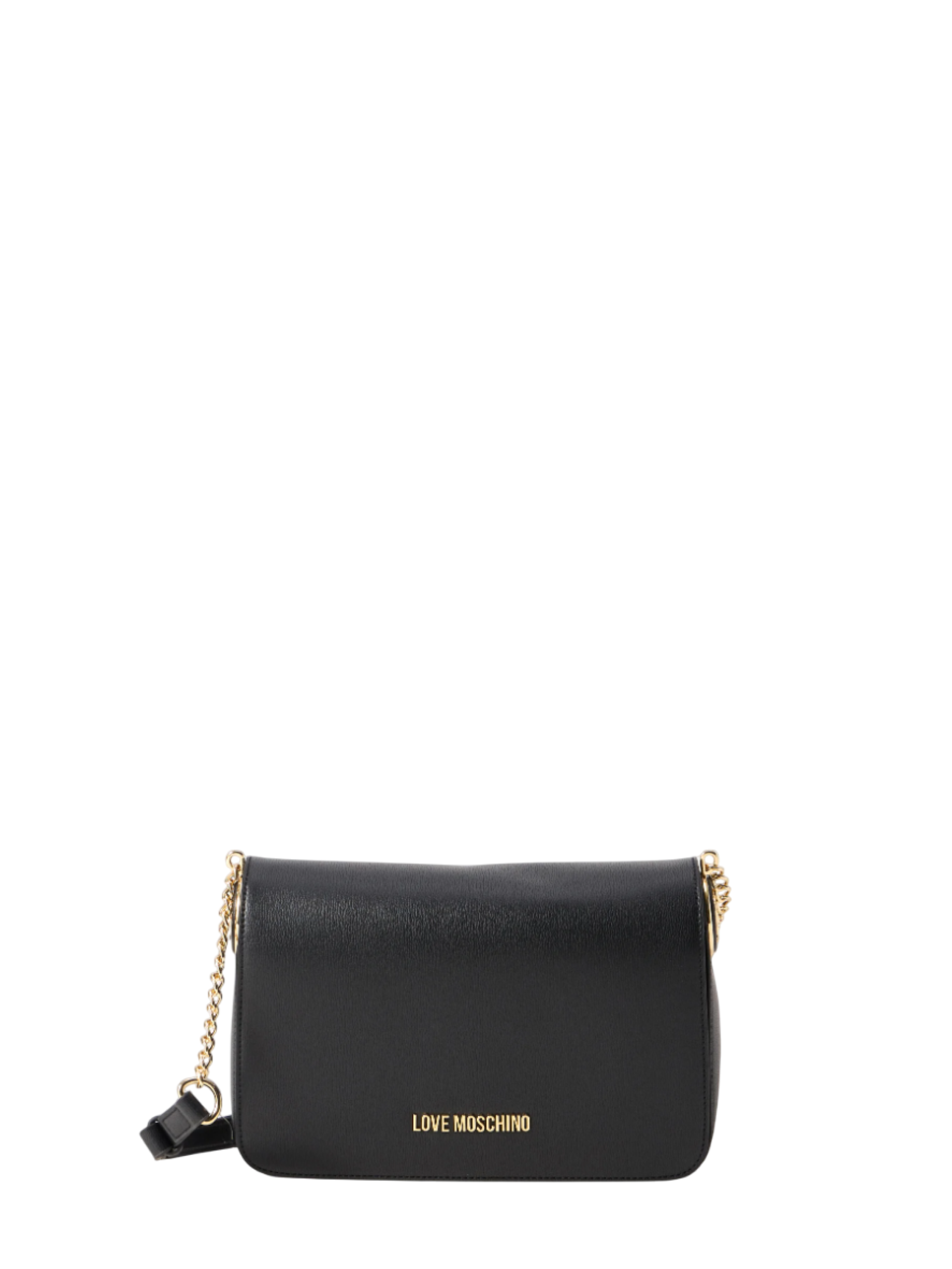 Love Moschino borsa a spalla in ecopelle martellata nero JC4373PP0N-KF0 000 MOSCHINO LOVE