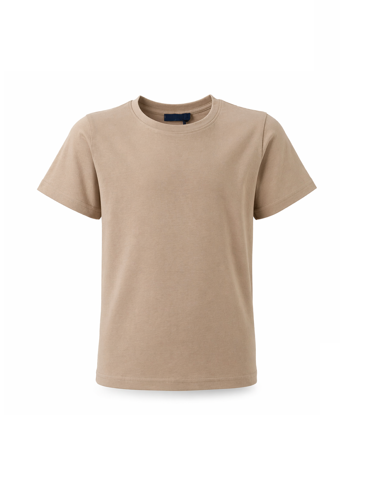 Emanuel Pris T-shirt bambino in filo di Scozia beige ETS3163R CORDA EMANUEL PRIS