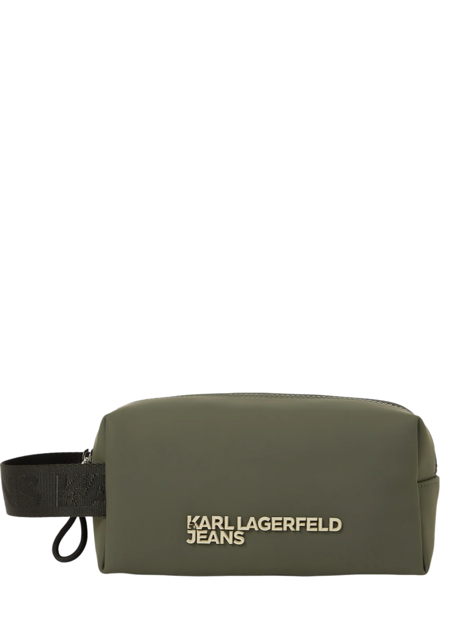 Karl Lagerfeld Jeans pochette in ecopelle uomo verde A3M32075 1ZK KARL LAGERFELD