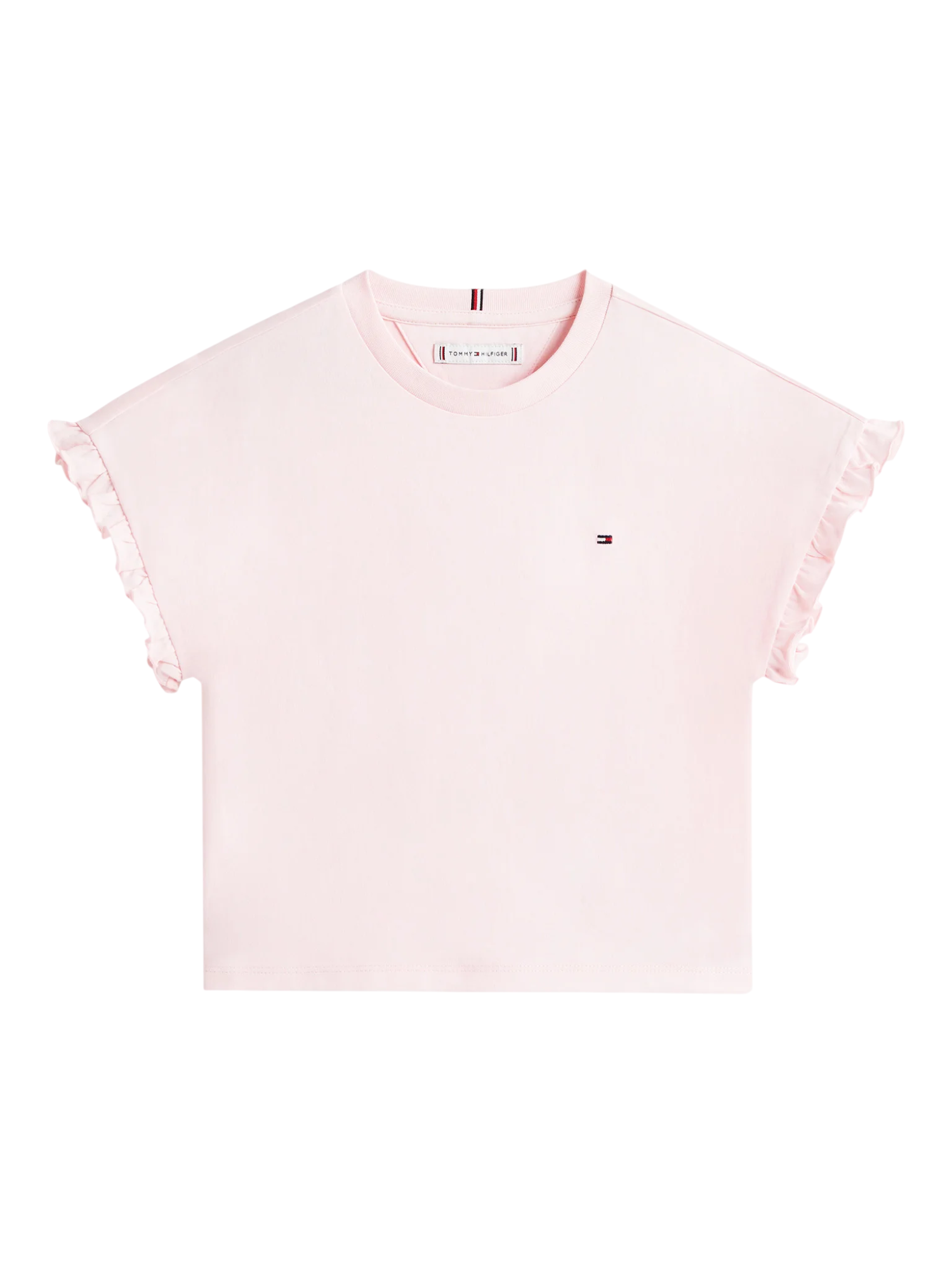Tommy Hilfiger top bambina manica corta rosa KG0KG08970 TG7 Tommy Hilfiger