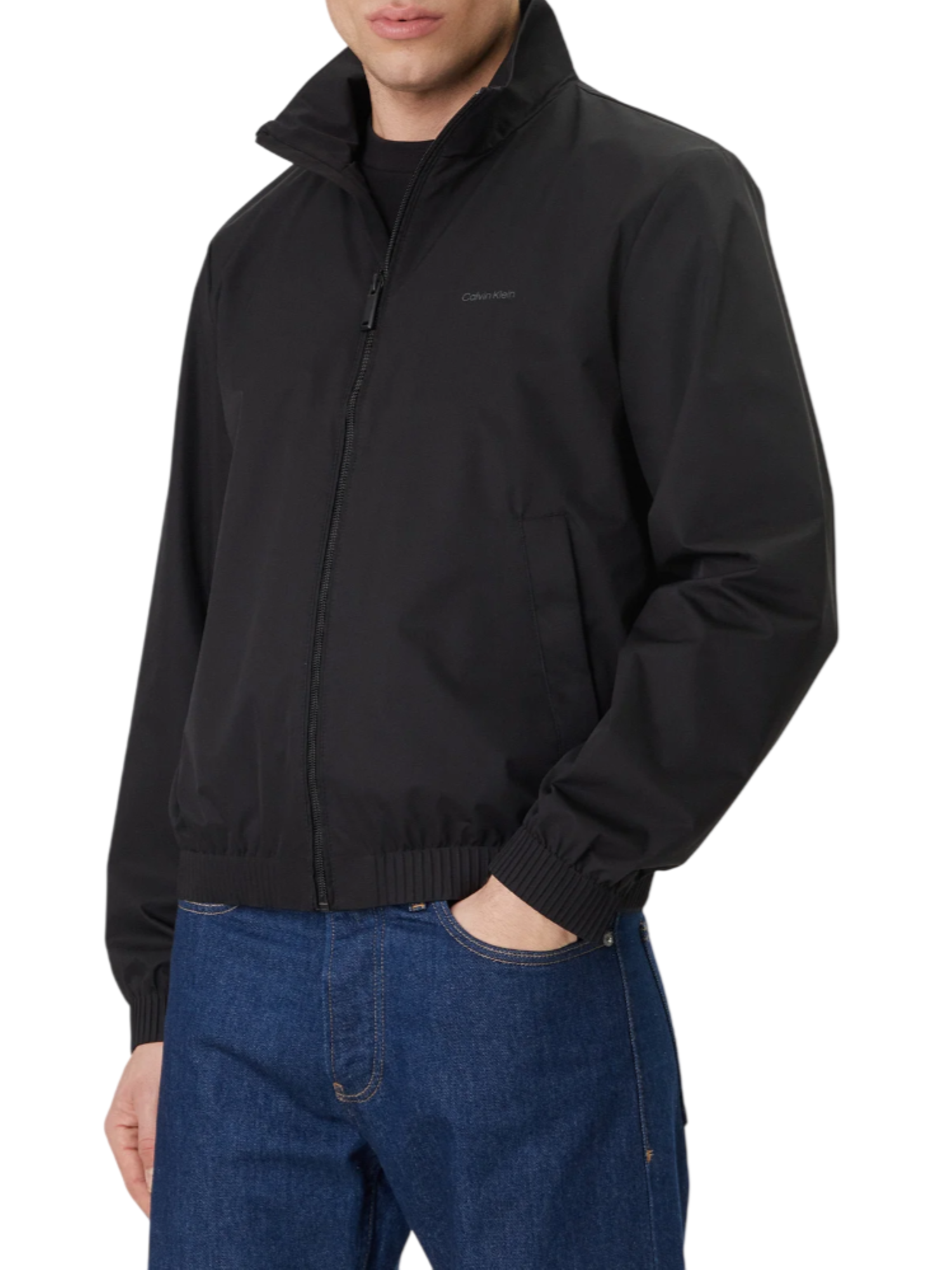 Calvin Klein giubbino leggero impermeabile uomo nero LV04LF515G UB1 Calvin Klein