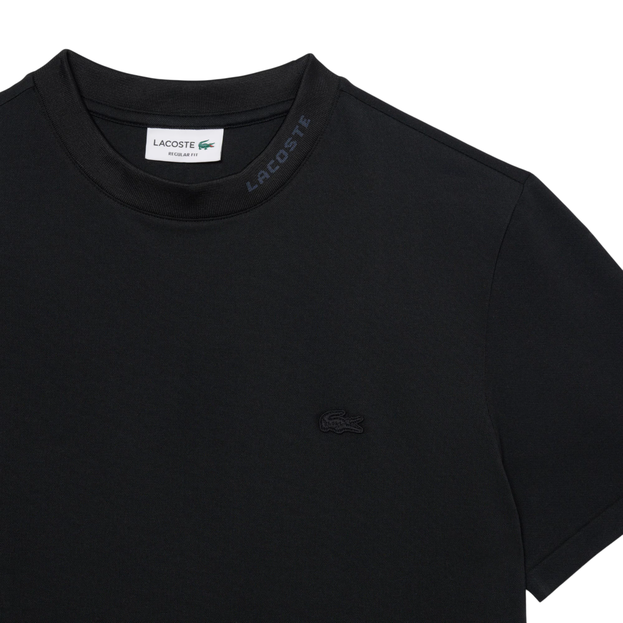 Lacoste T-shirt manica corta uomo in piquè nero TH5060 031 LACOSTE