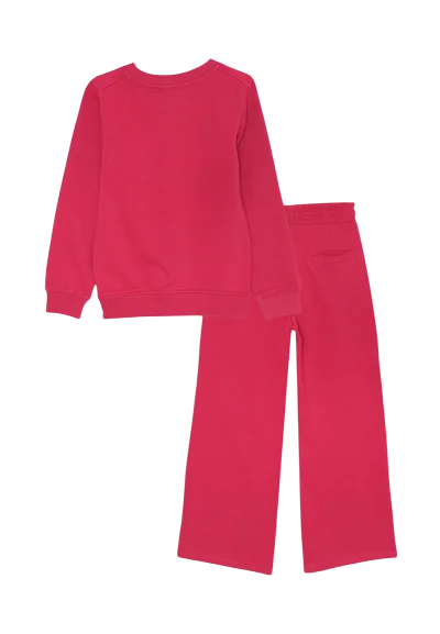 John Richmond tuta sportiva Orana con glitter fucsia RGA25007CF RED PLUM John RICHMOND