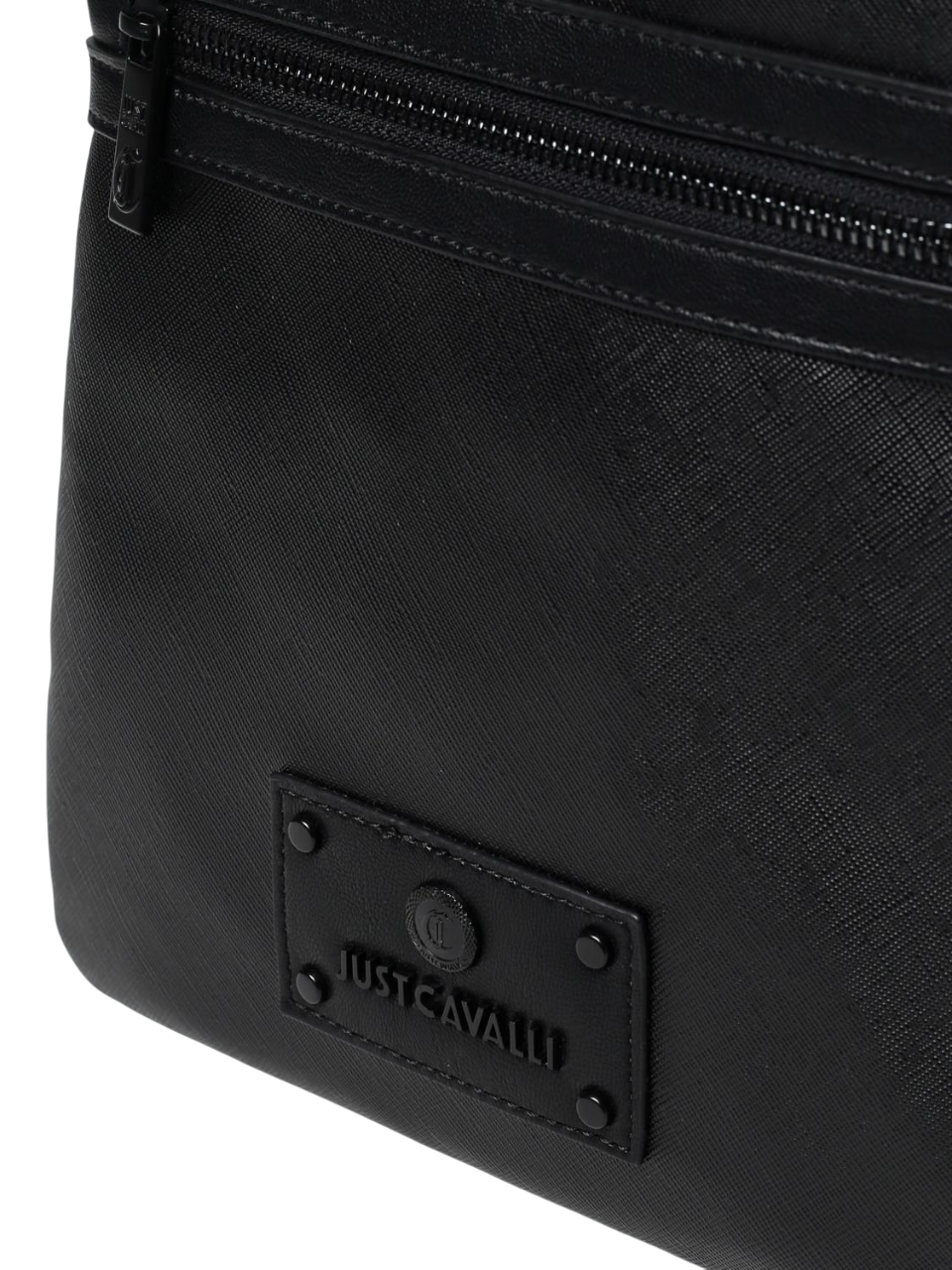 Just Cavalli borsa a tracolla uomo in ecopelle nero 77QA4B33-ZS766 899 JUST CAVALLI