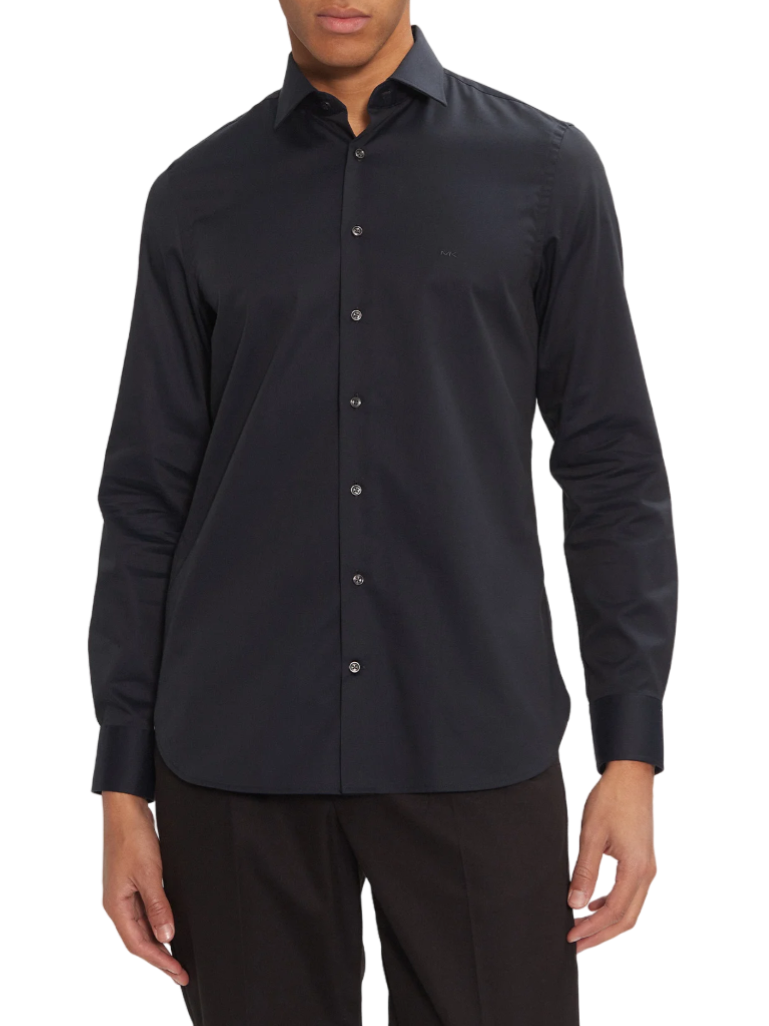 Michael Kors camicia manica lunga slim fit blu MK0DS01352 M420 MICHAEL KORS