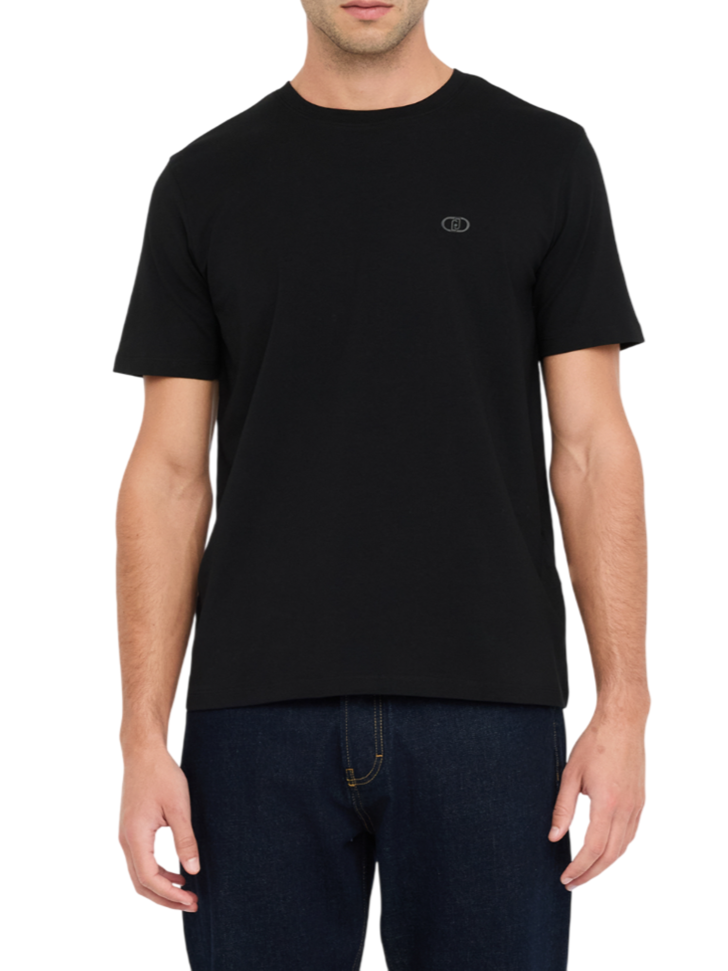 Liu Jo T-shirt manica corta uomo nero QXX078J4997 22222 LIU JO