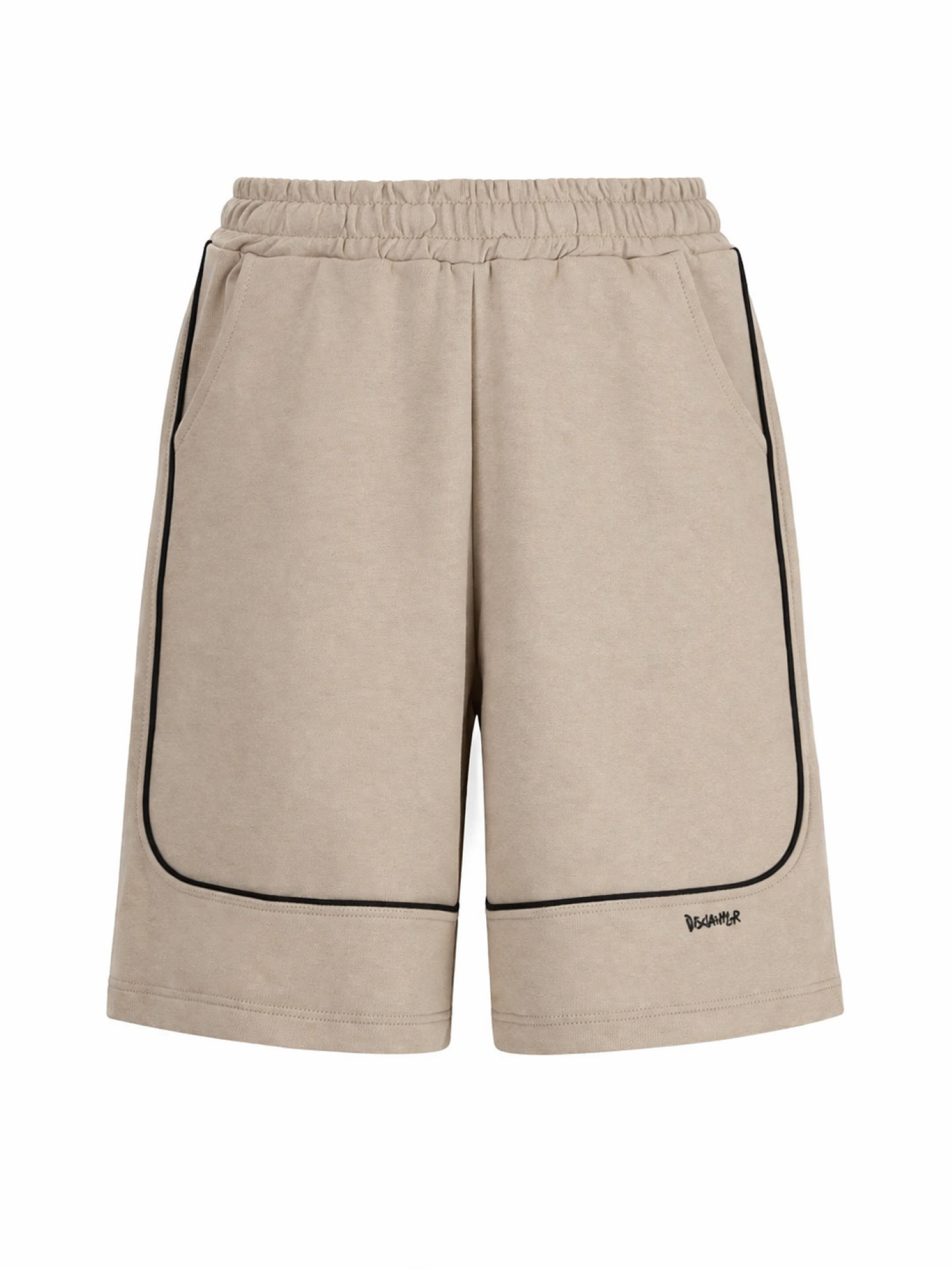 Disclaimer bermuda bambino con profili in contrasto beige 58864 SABBIA DISCLAIMER
