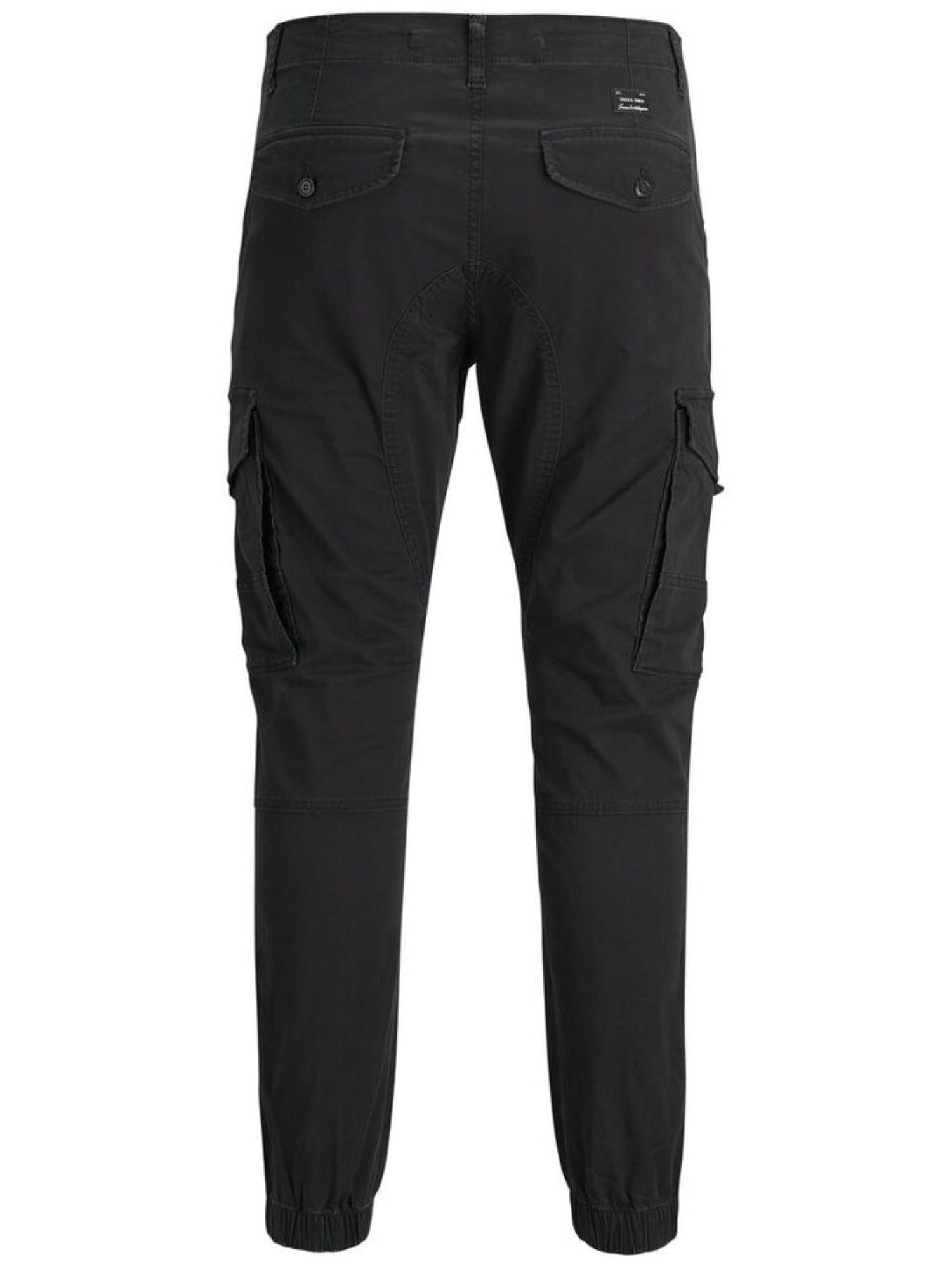 JACK&JONES Pantalone Uomo NERO 12139912 BLACK JACK&JONES